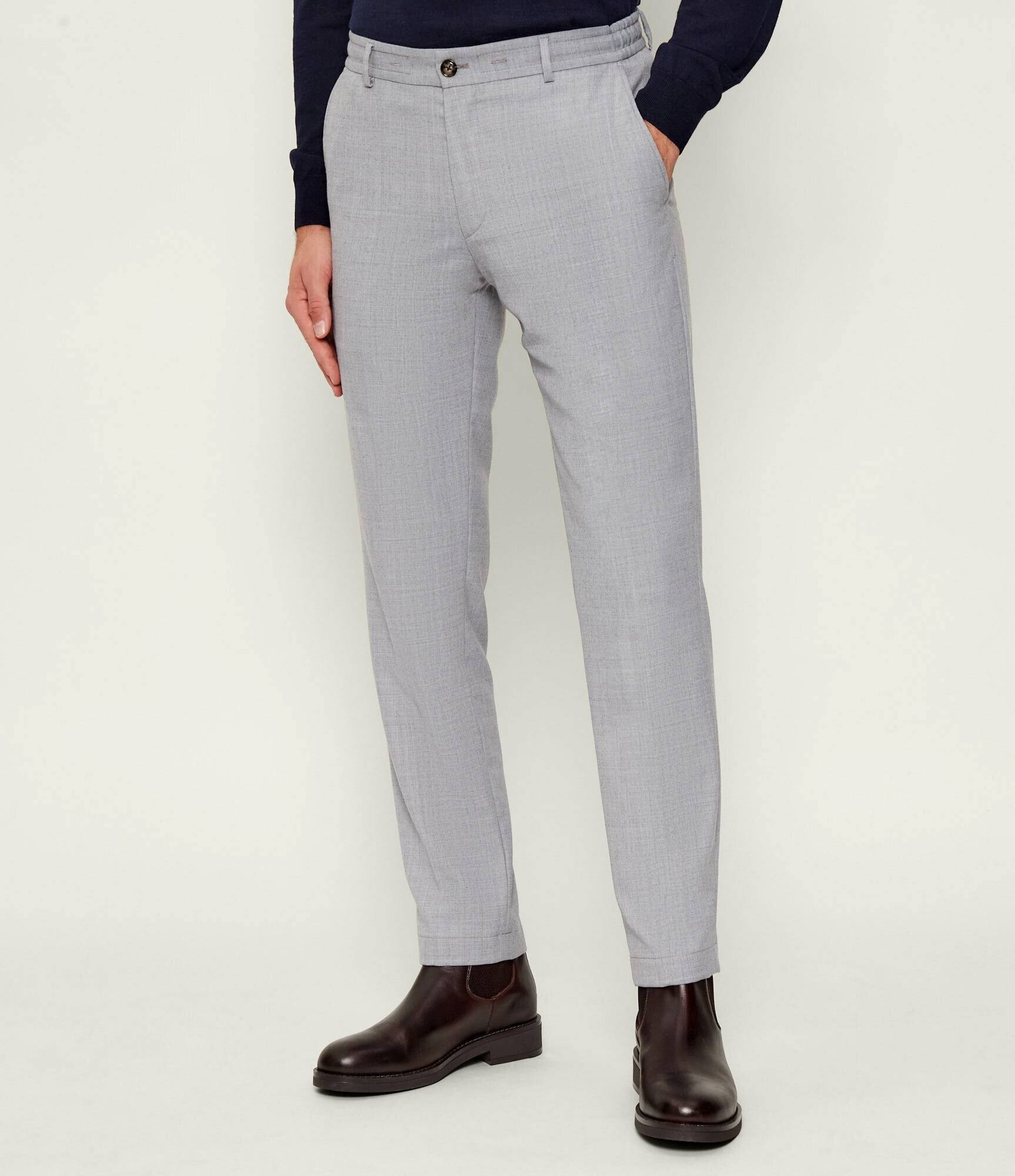 Joop! Pantaloni Sake | Slim Fit cu adaos de lână