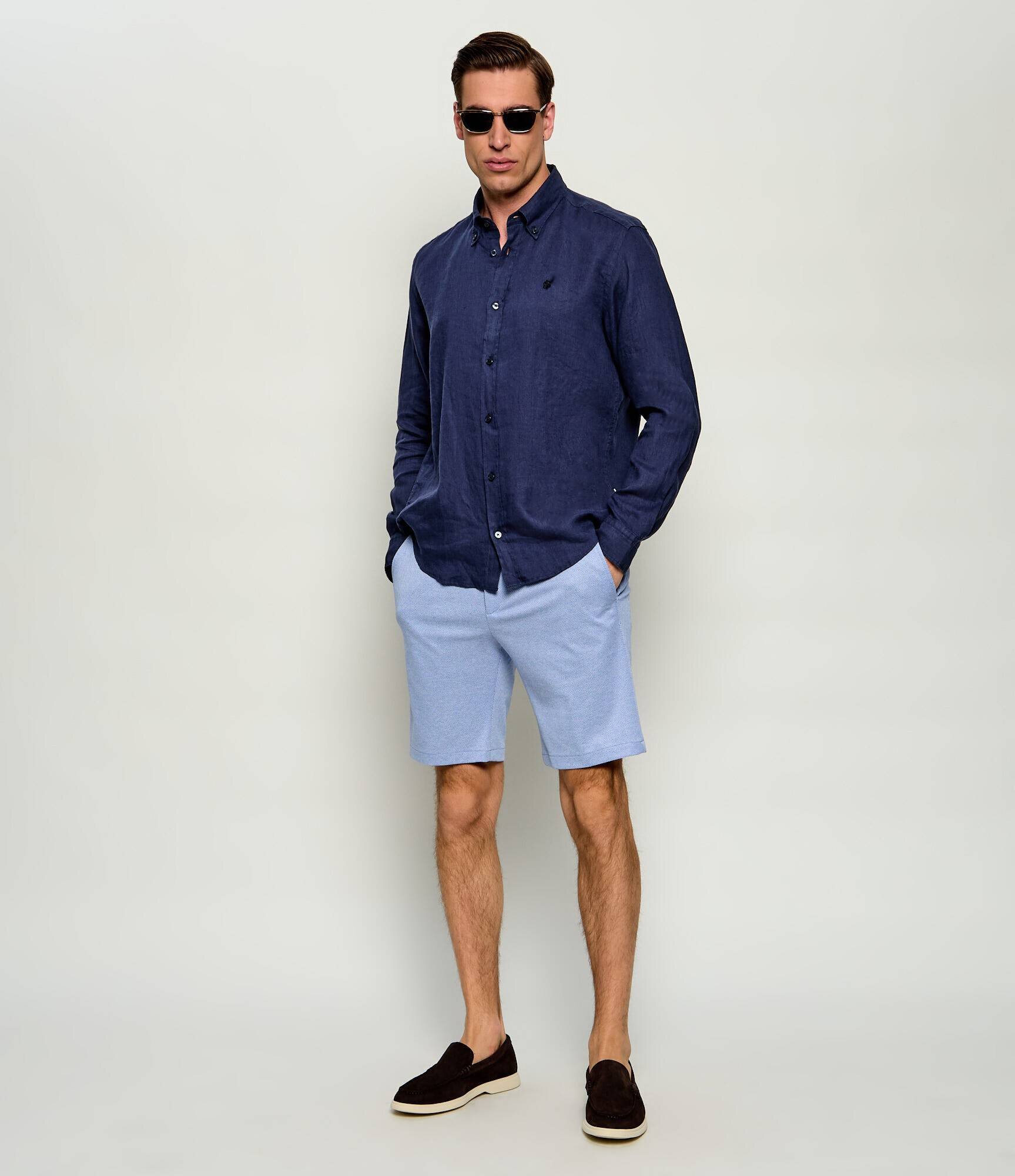 Joop! Pantaloni scurți chino Capri-J | Slim Fit