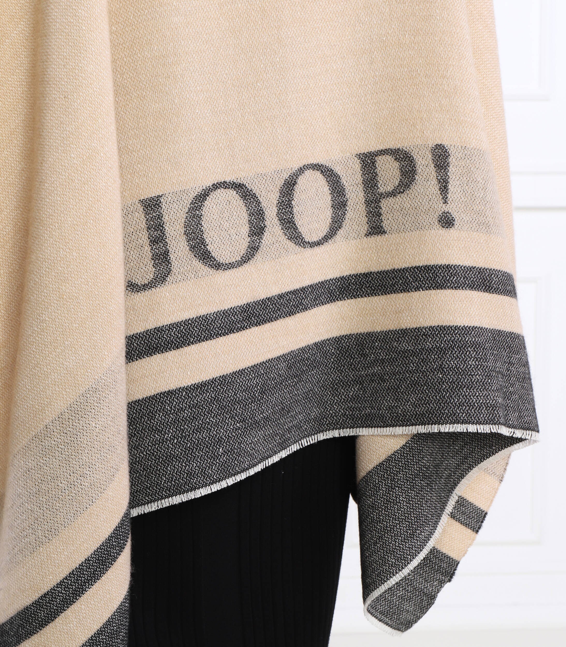 Joop! Poncho | Relaxed fit cu adaos de lână