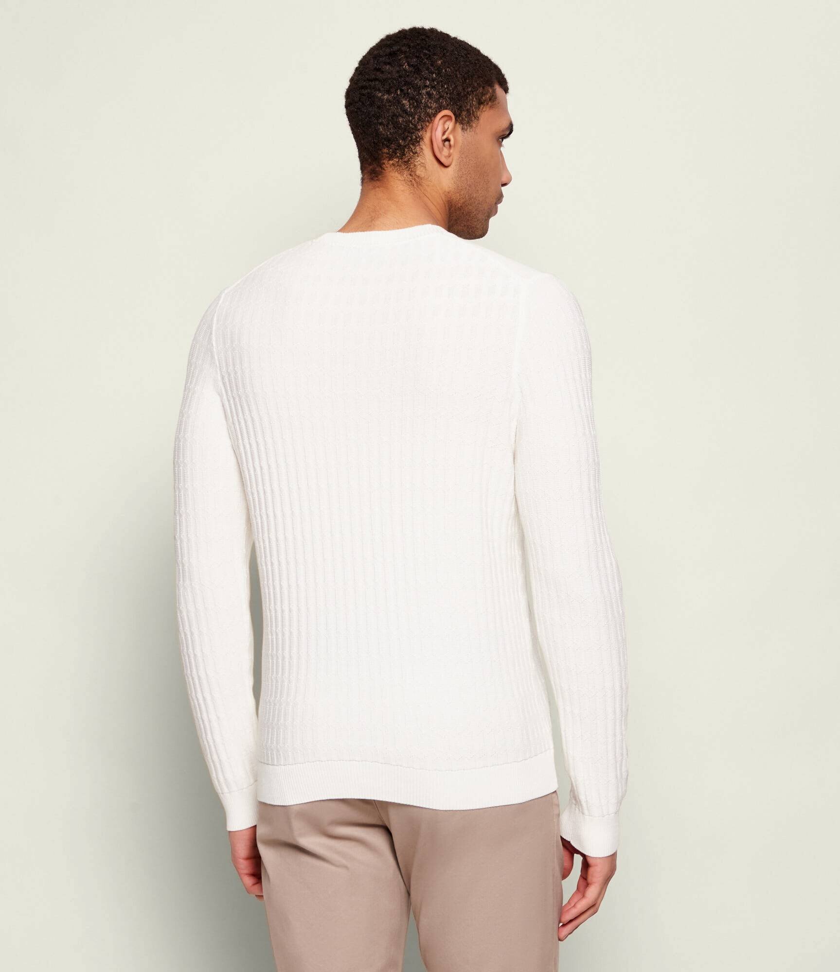 Joop! Pulover JK-01Welmo | Slim Fit | mercerizat