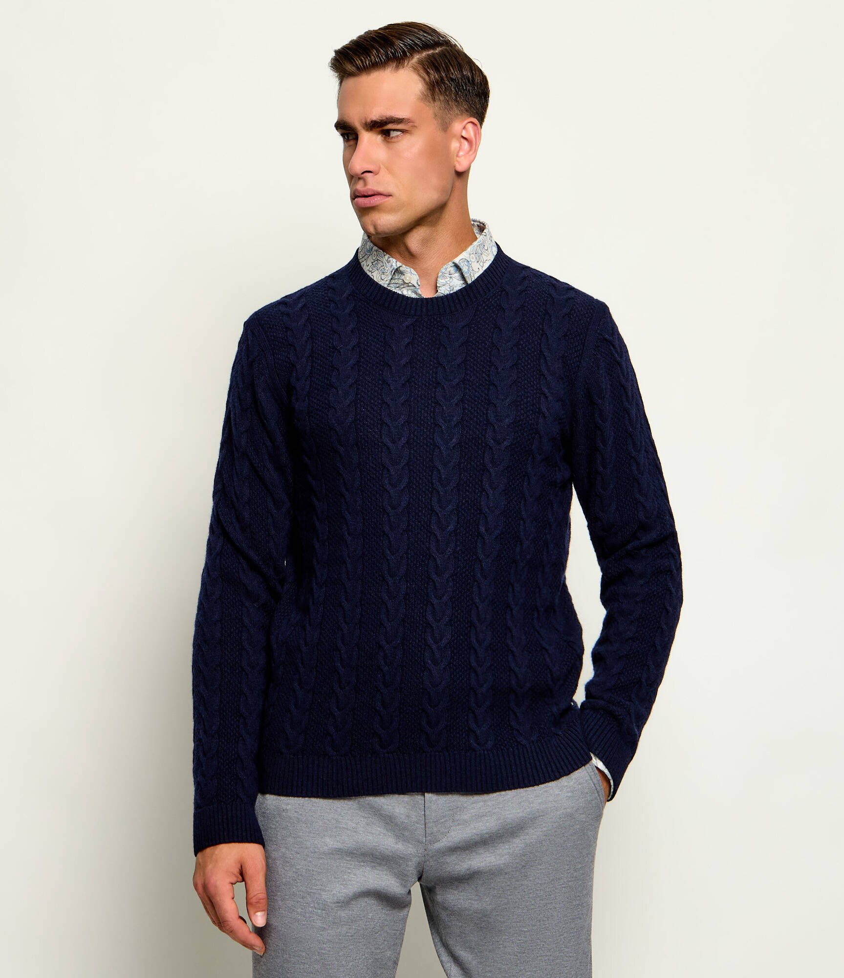 Joop! Pulover Levignor | regular fit cu adaos de lână și cașmir