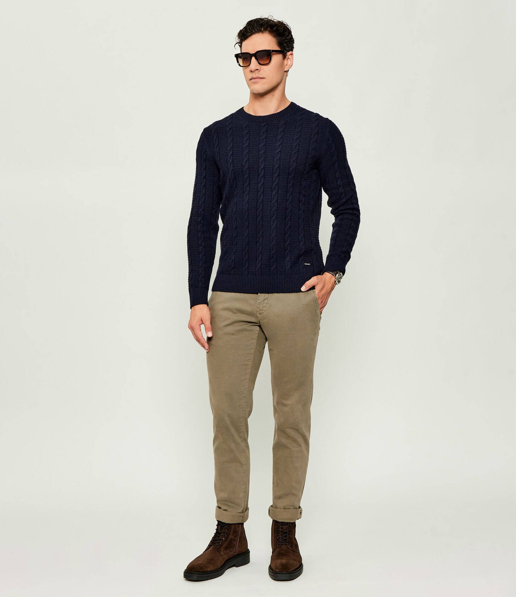 Joop! Pulover Levior | Modern fit cu adaos de lână și cașmir