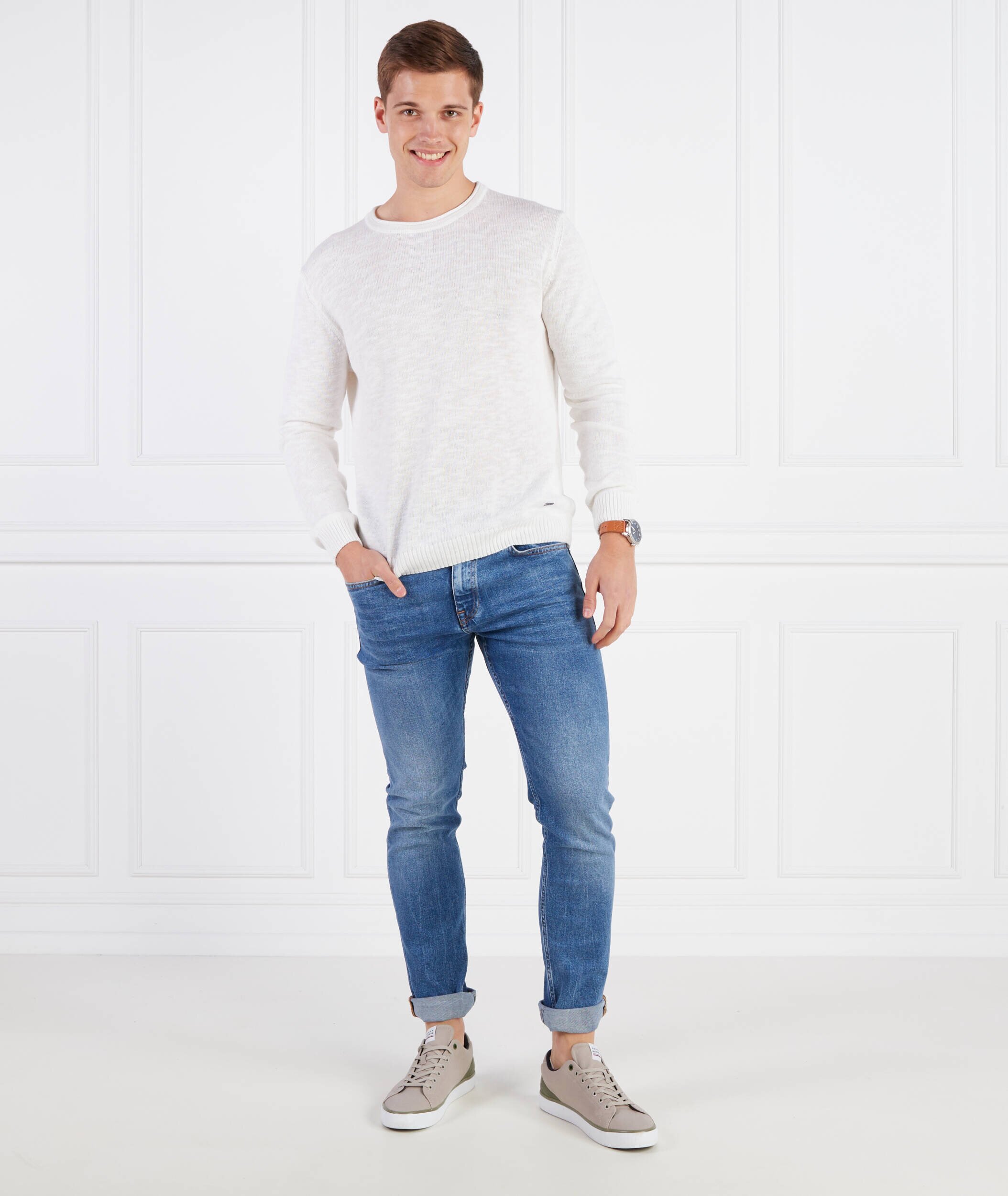 Joop! Pulover Mendor | Regular Fit | cu adaos de in