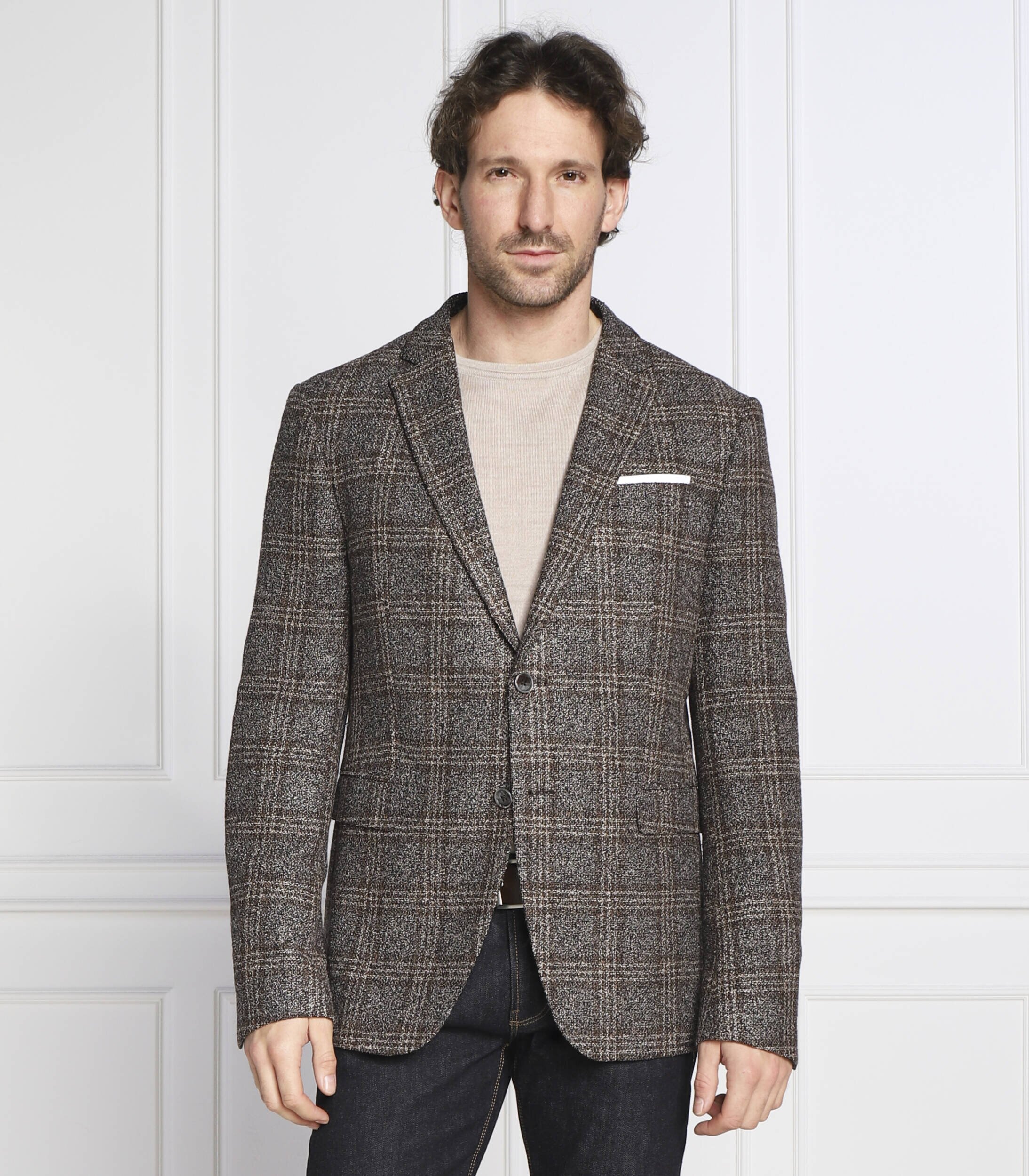 Joop! Sacou Hogiz | Slim Fit cu adaos de lână