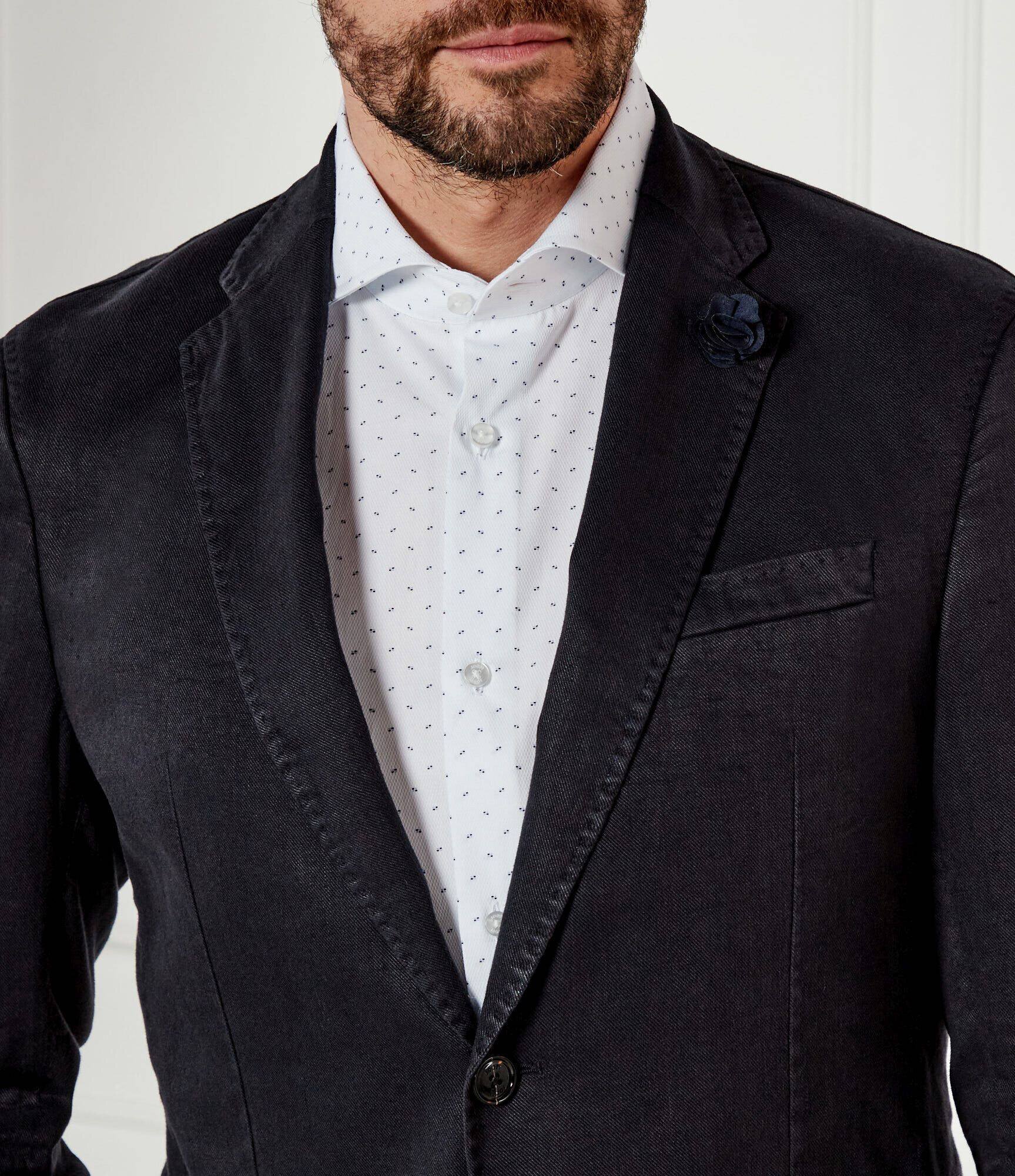 Joop! Sacou Hoverest | Slim Fit | cu adaos de in