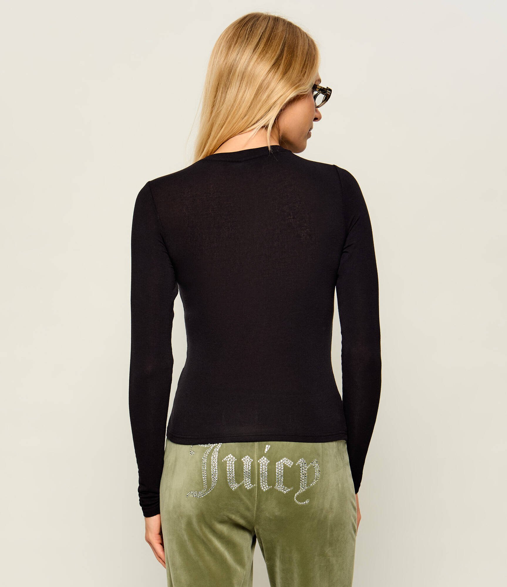 Juicy Couture Bluză Diamante Dog | Slim Fit