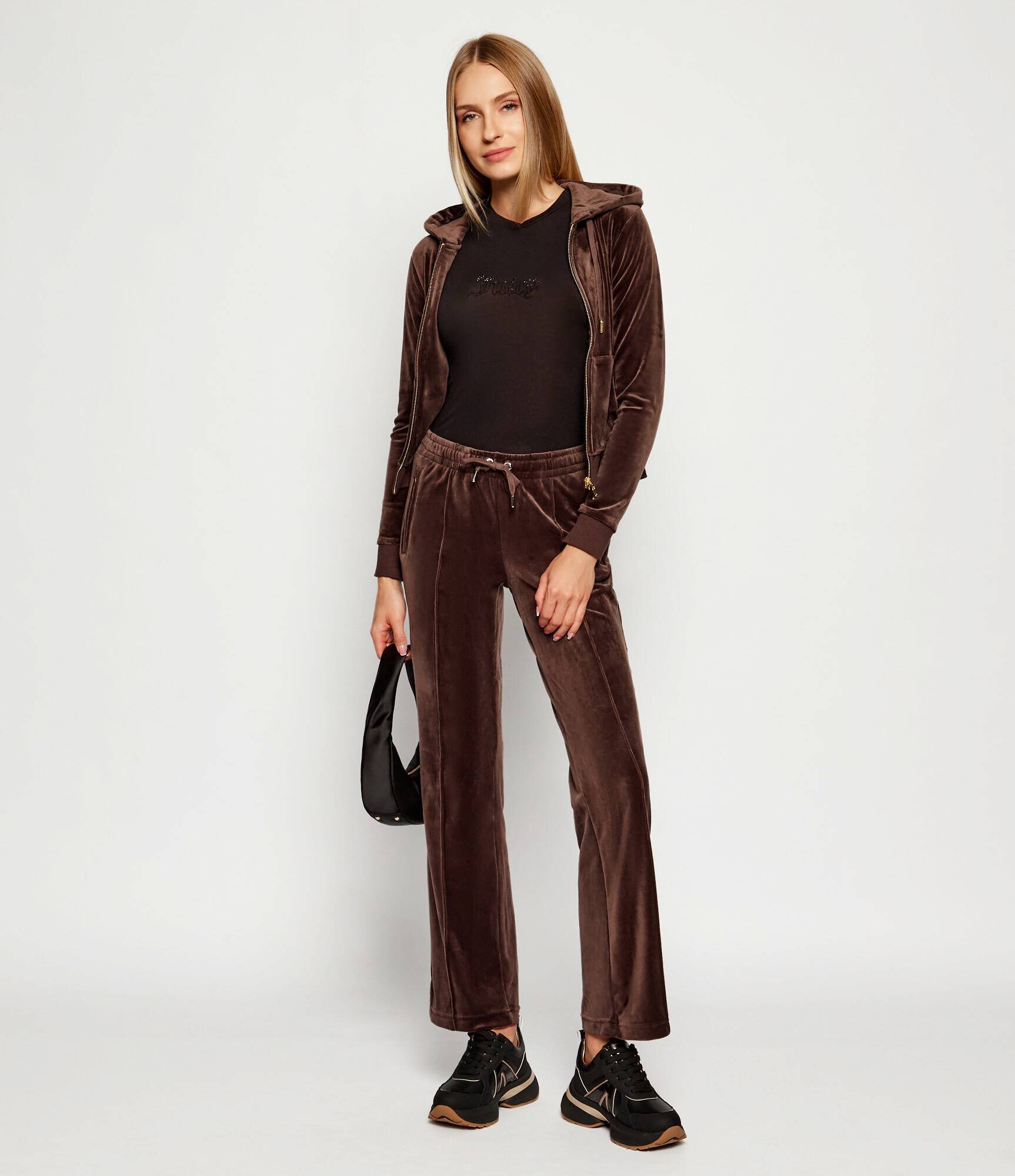 Juicy Couture Bluză Sheer | Slim Fit