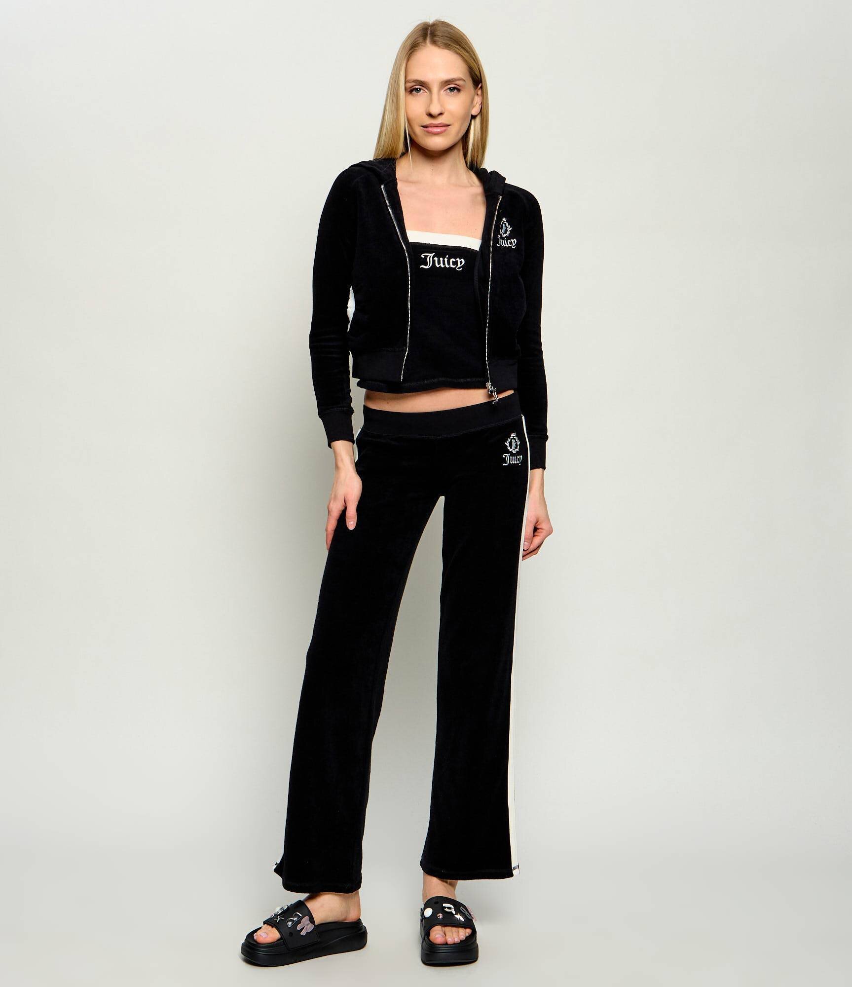 Juicy Couture Hanorac Applique | Cropped Fit | frotir