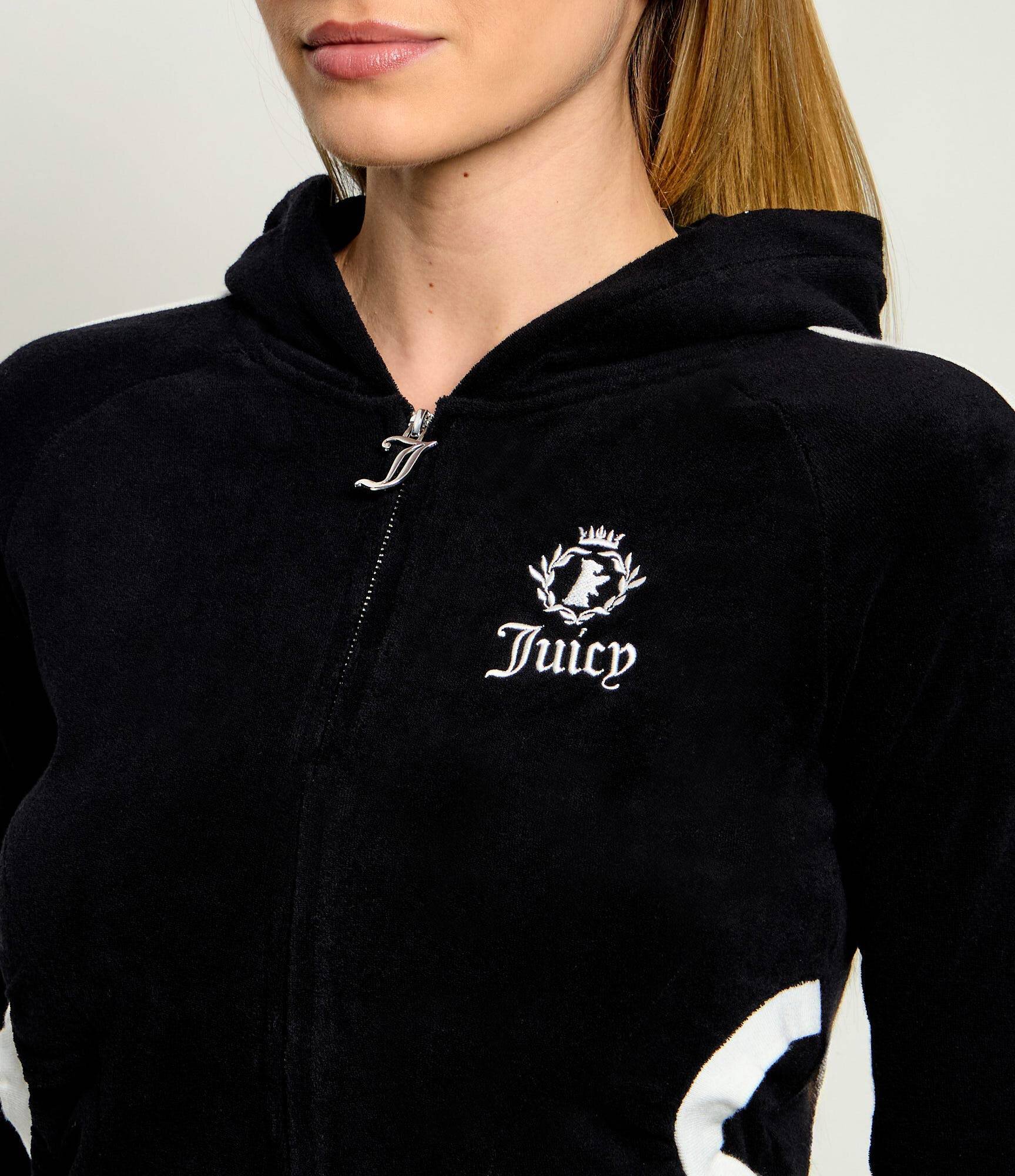 Juicy Couture Hanorac Applique | Cropped Fit | frotir
