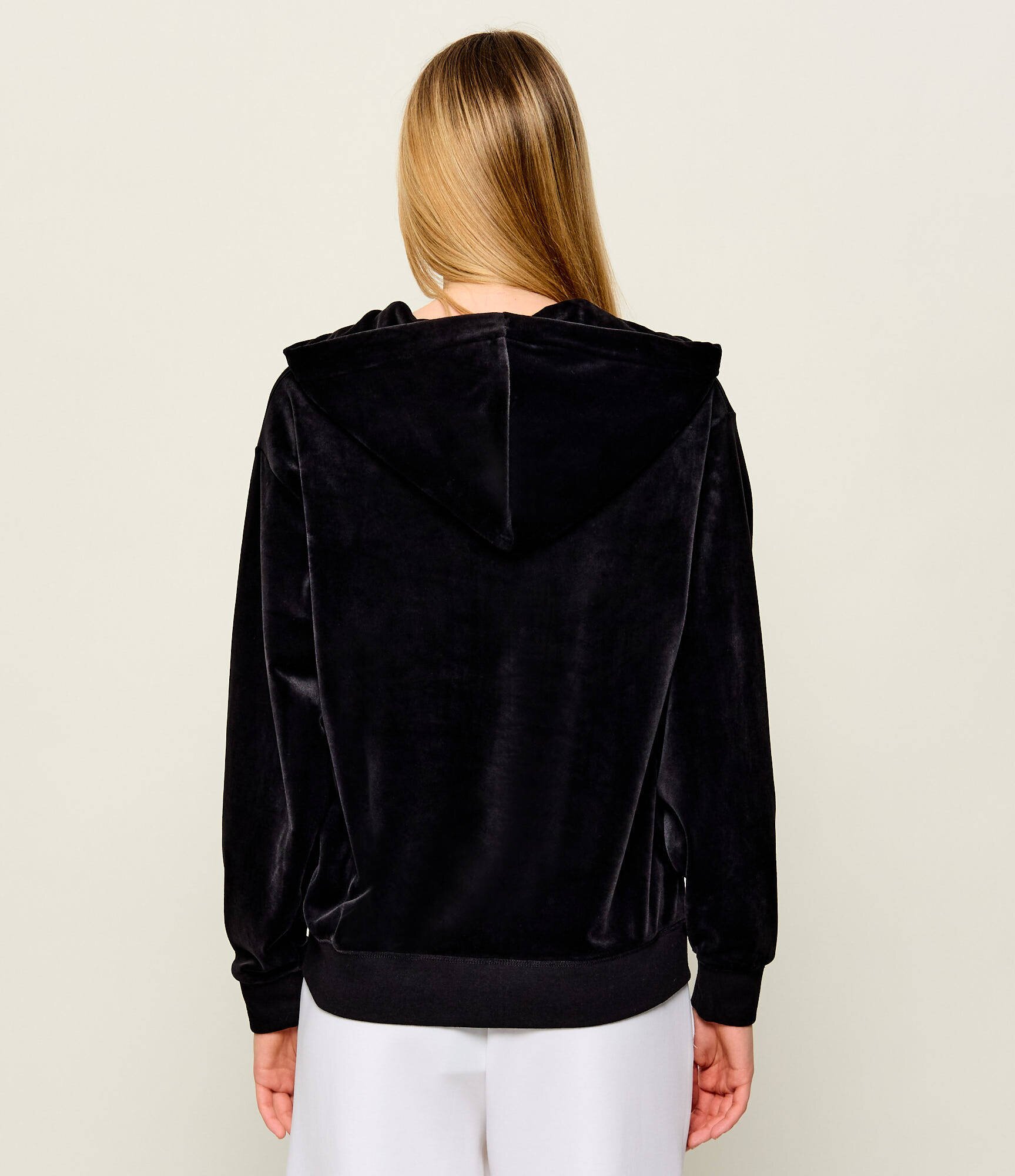 Juicy Couture Hanorac HALAN OVERSIZED ZIP THRU HOODIE | Regular Fit