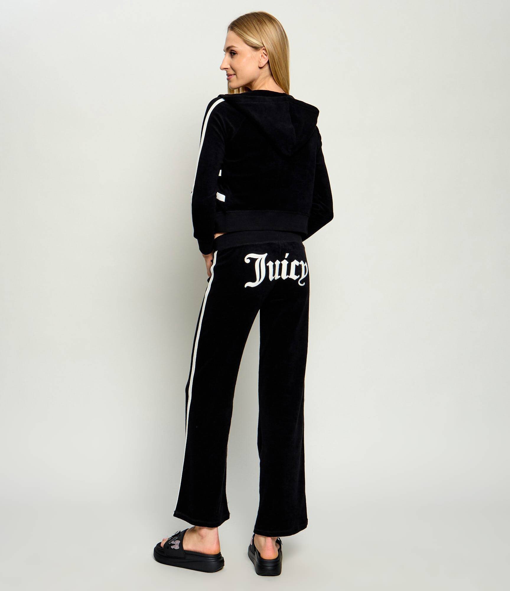 Juicy Couture Pantaloni de trening Applique | flare fit frotir
