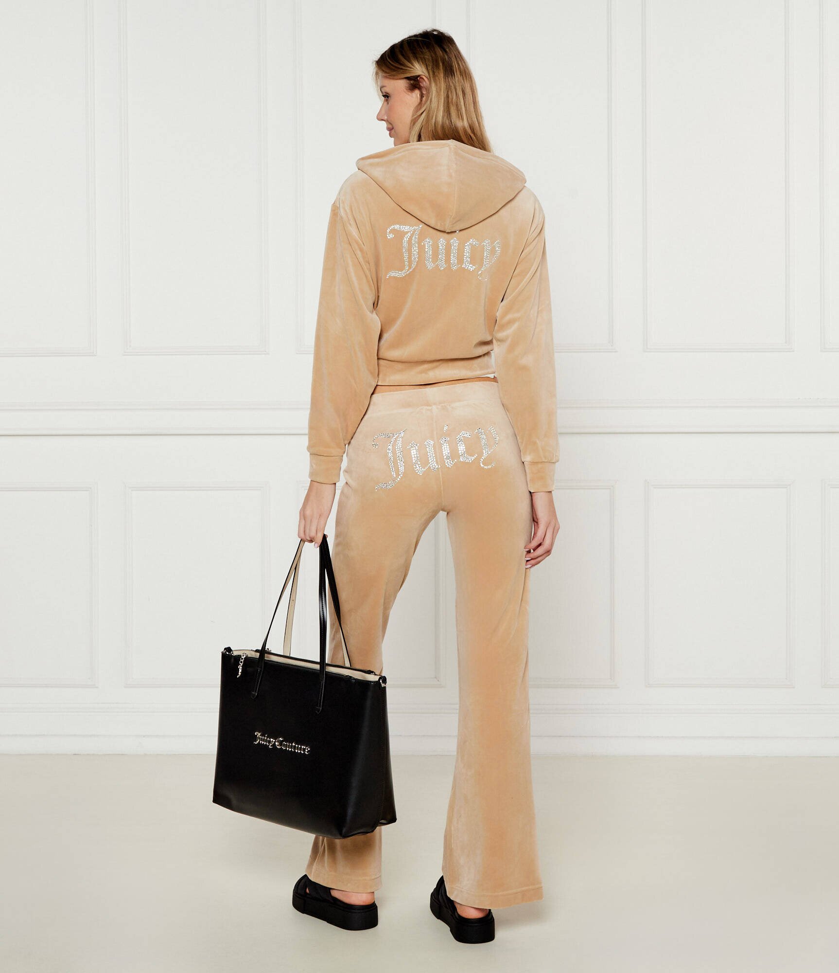 Juicy Couture Pantaloni de trening CHRISTINE | flare fit | low rise