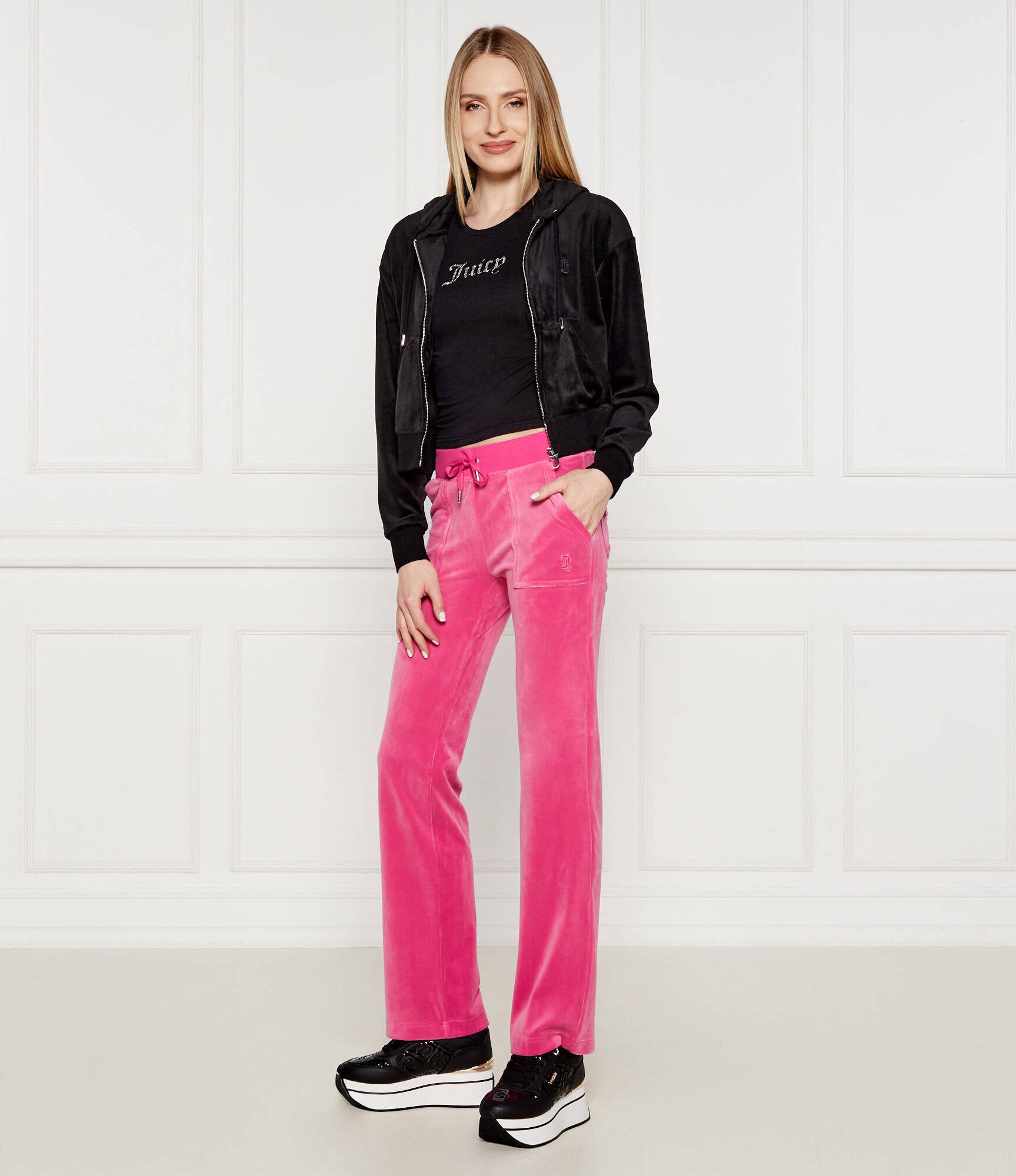 Juicy Couture Pantaloni de trening DEL RAY | Straight fit