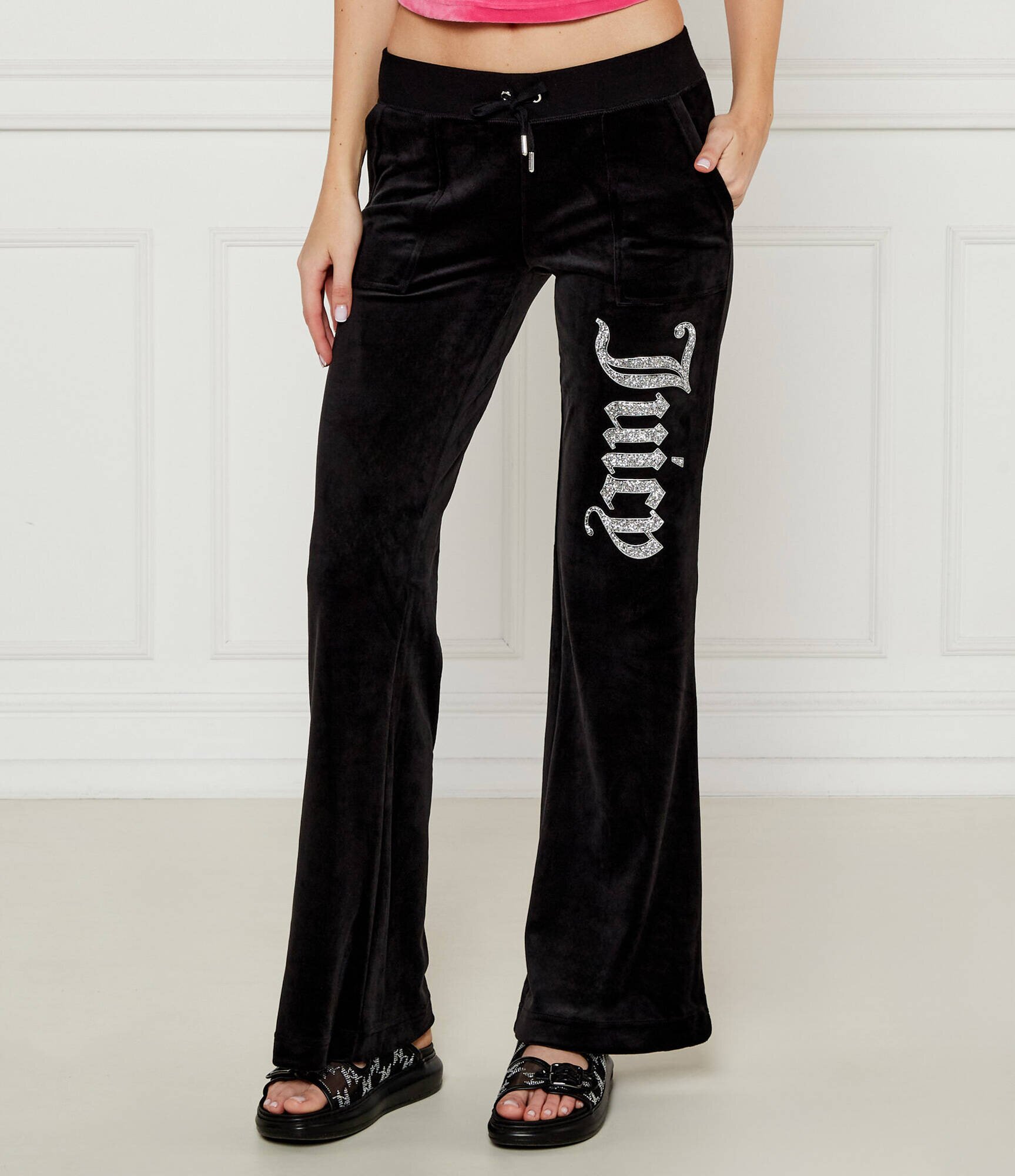 Juicy Couture Pantaloni de trening LAYLA CAVIAR | Regular Fit