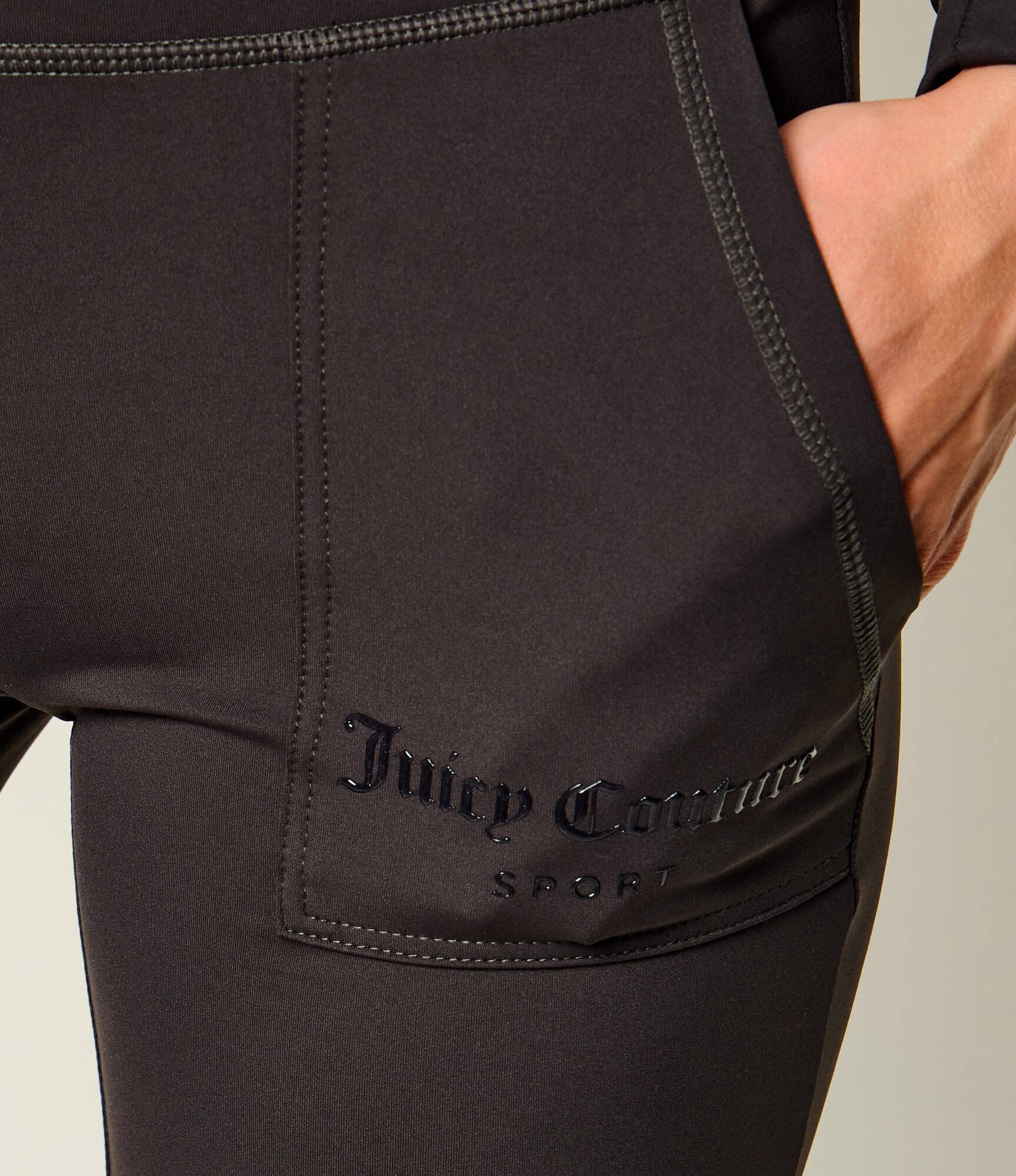 Juicy Couture Pantaloni de trening Raven | flare fit | low rise