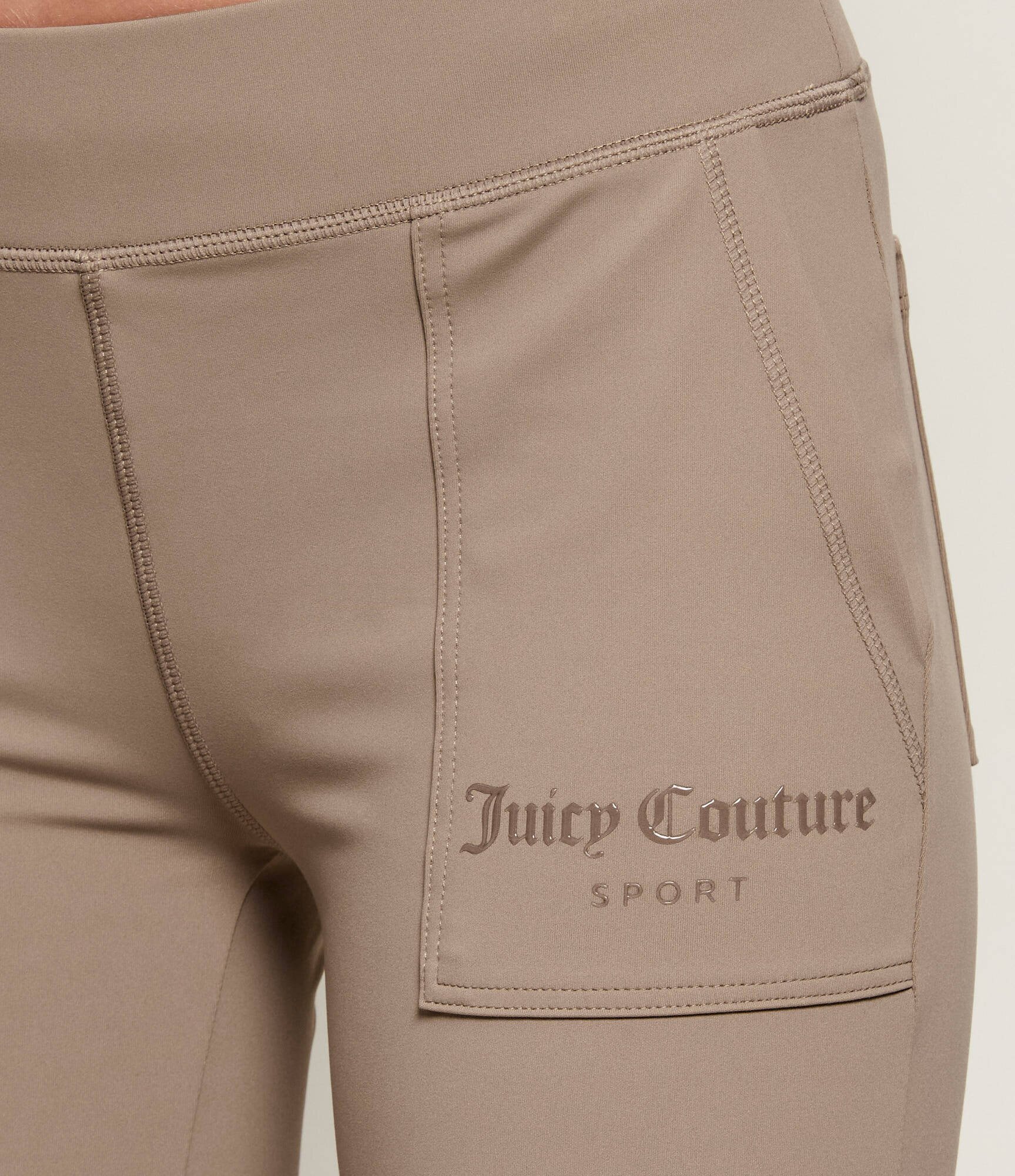 Juicy Couture Pantaloni de trening Raven | flare fit | low rise