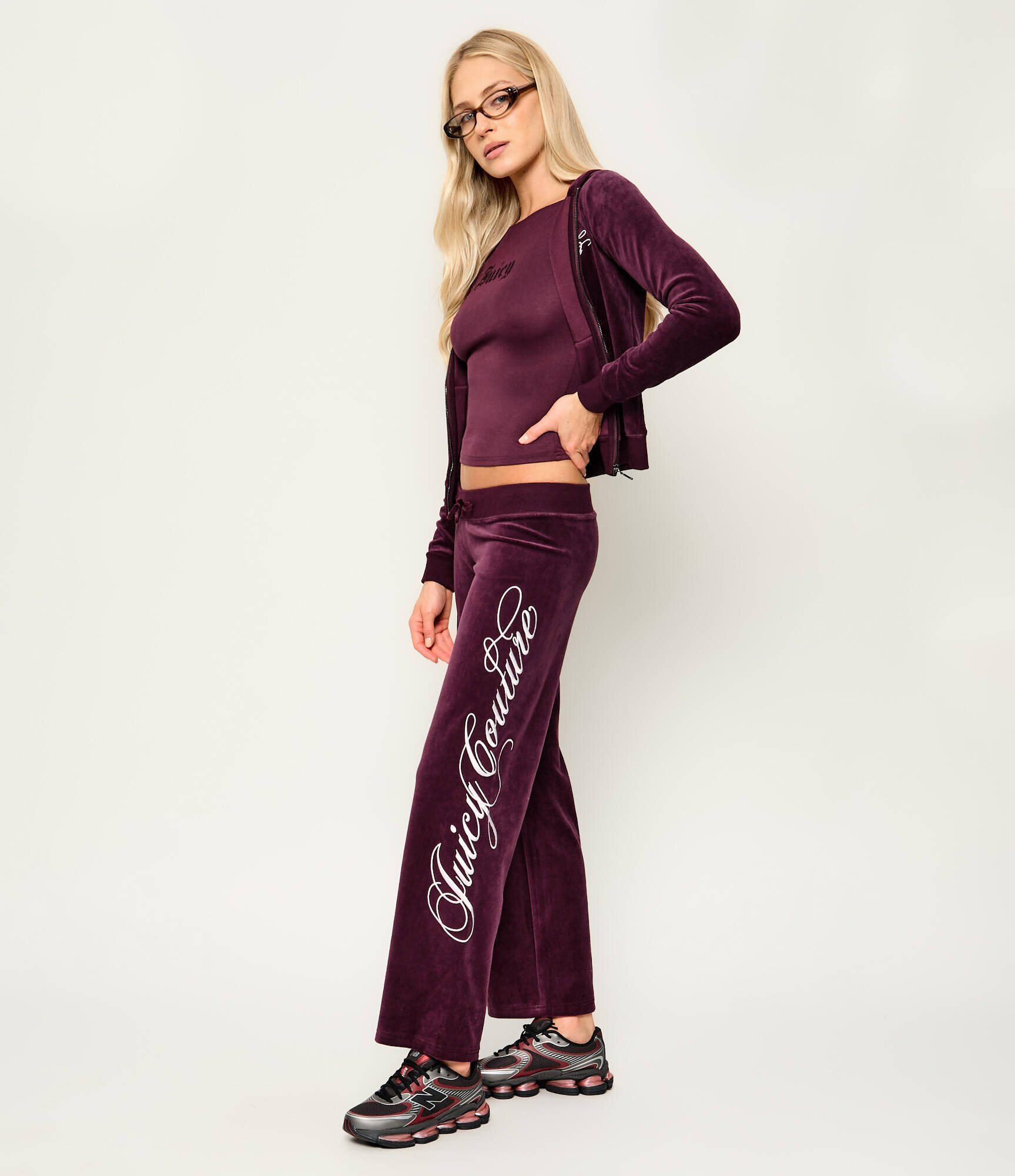 Juicy Couture Pantaloni de trening Rebelle | Straight fit