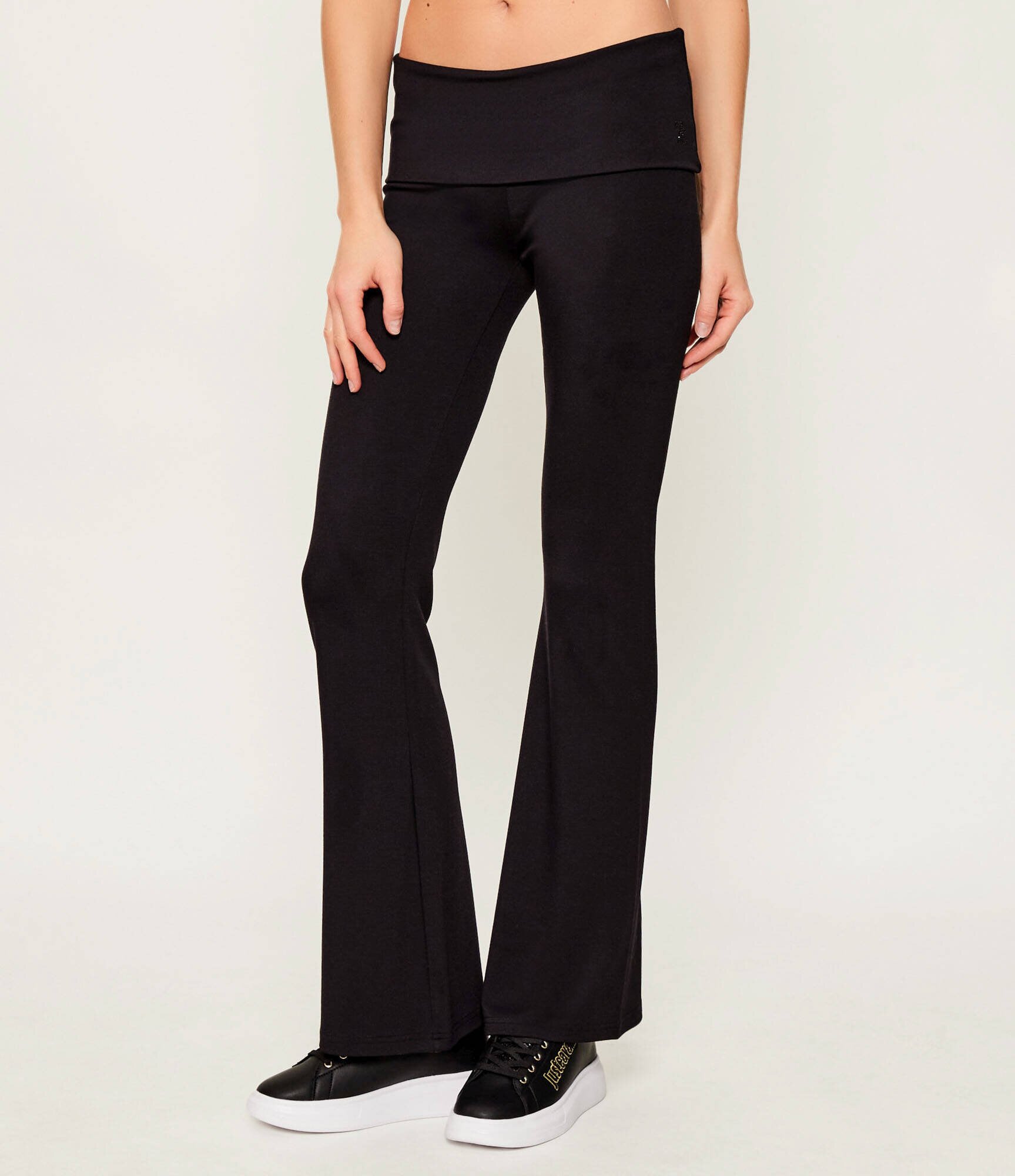 Juicy Couture Pantaloni de trening STEVEN ROLL DOWN | flare fit
