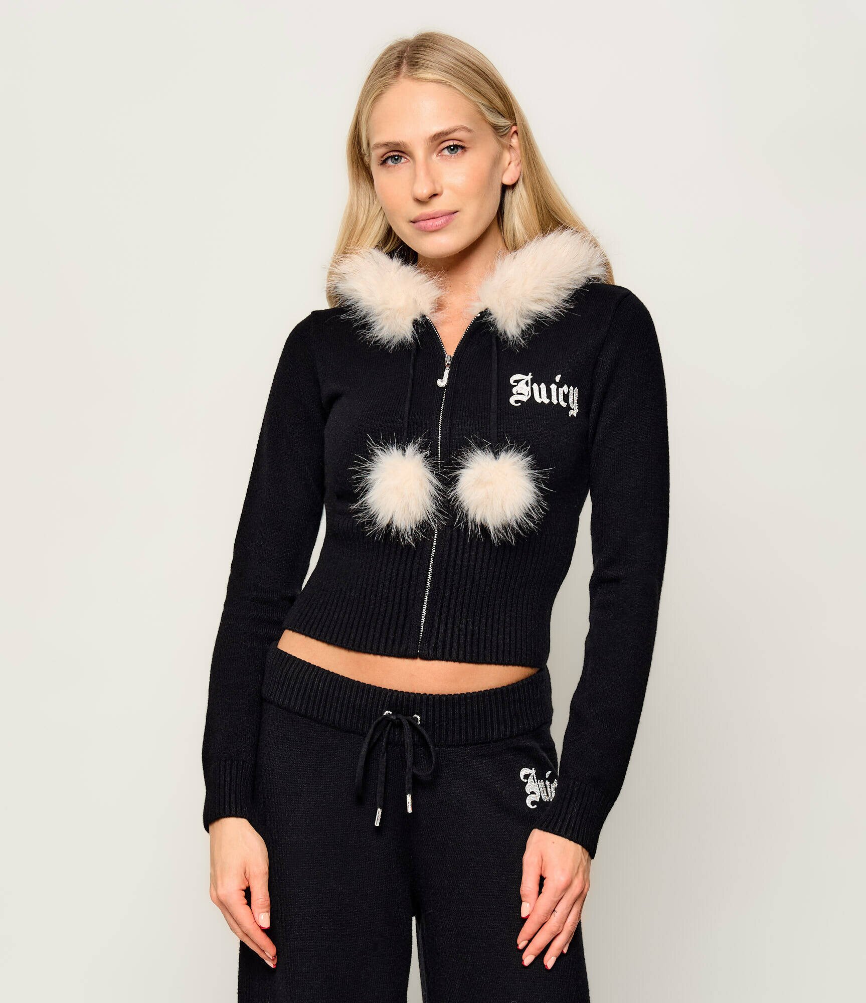 Juicy Couture Pulover Juicy Diamante | Cropped Fit