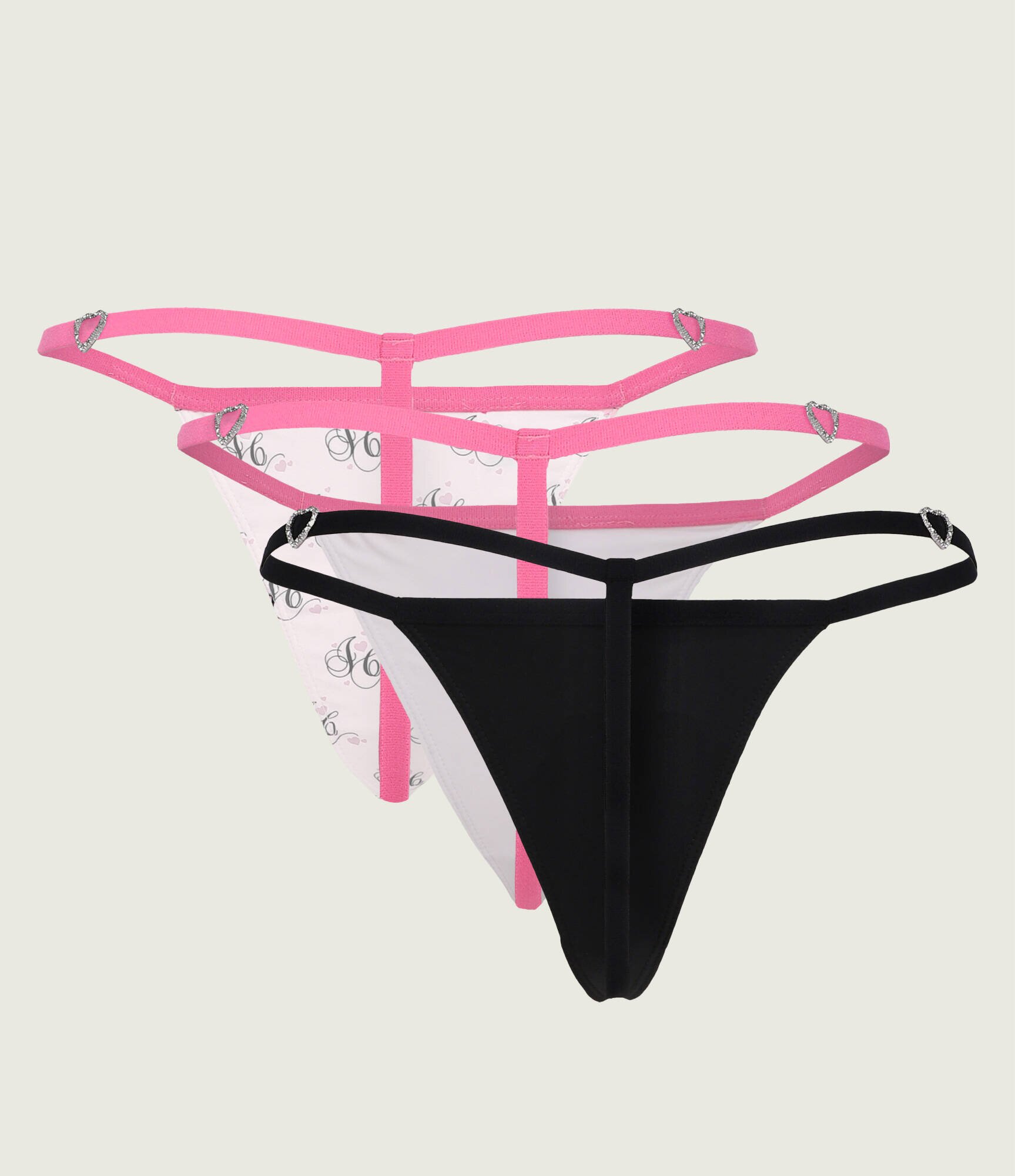 Juicy Couture Tanga 3-pack 3 Heart