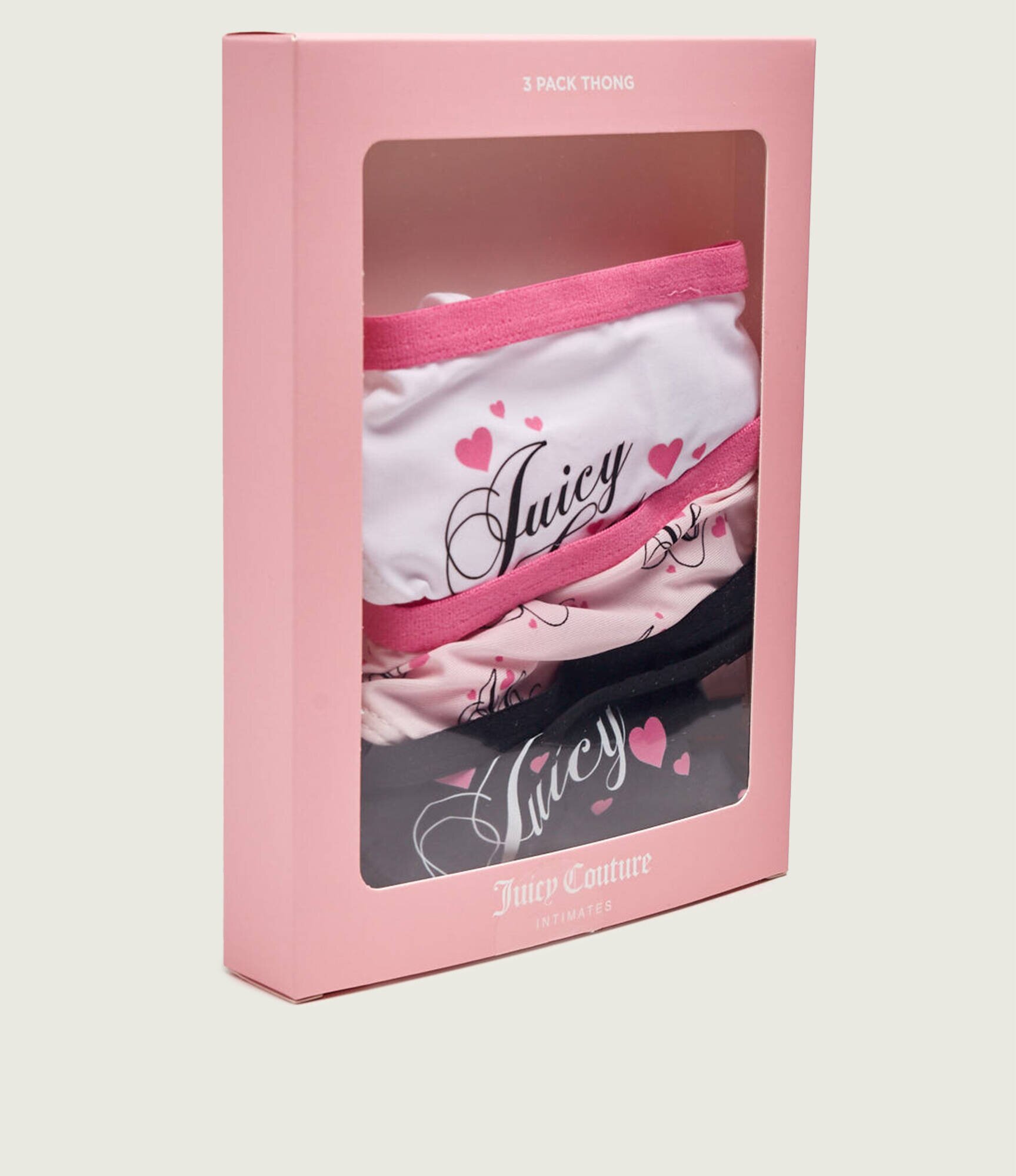 Juicy Couture Tanga 3-pack 3 Heart