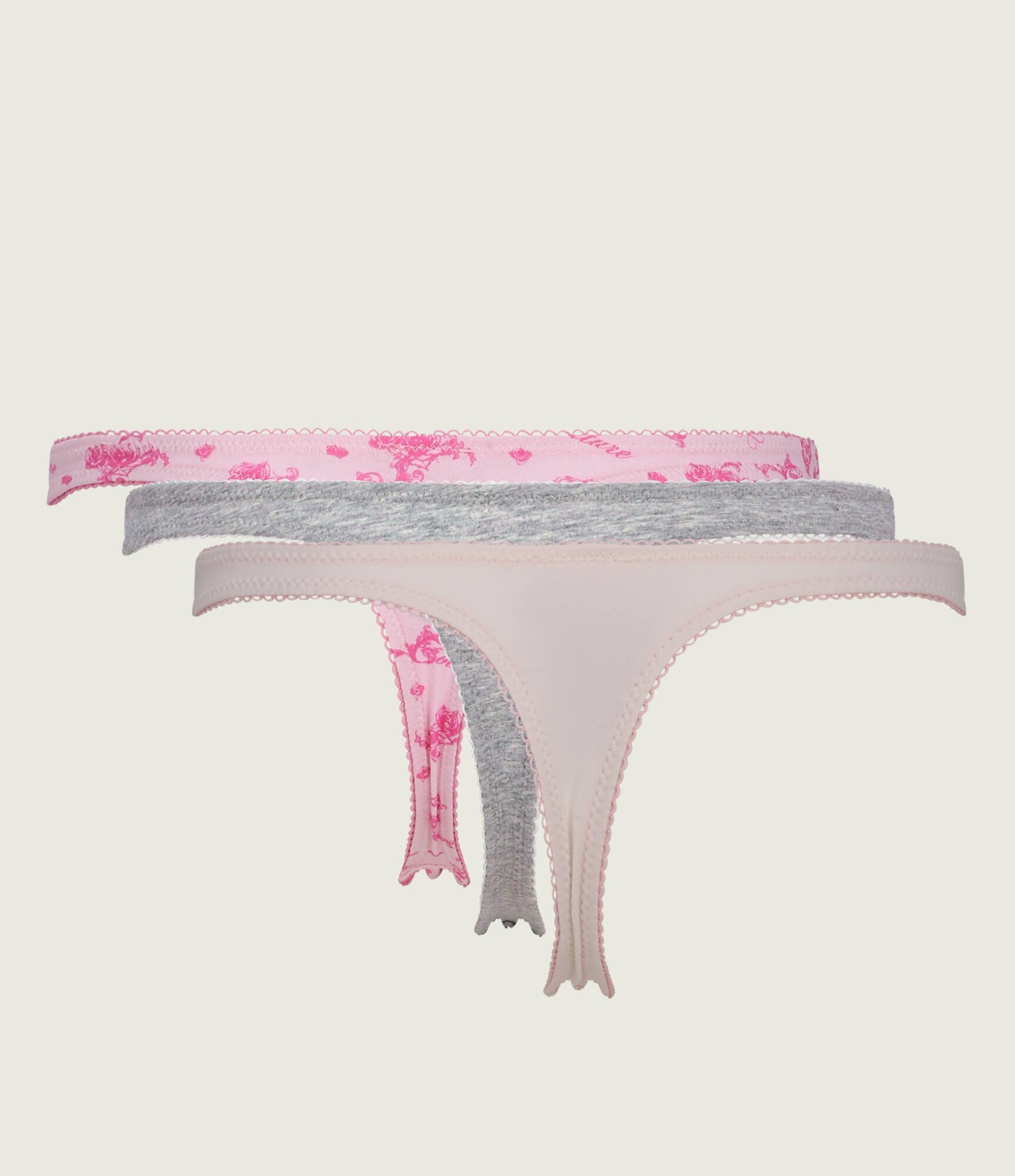 Juicy Couture Tanga 3-pack Couture Queen