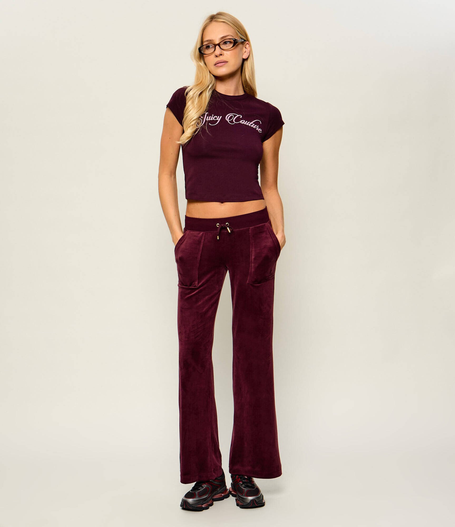 Juicy Couture Tricou Script Baby | Slim Fit