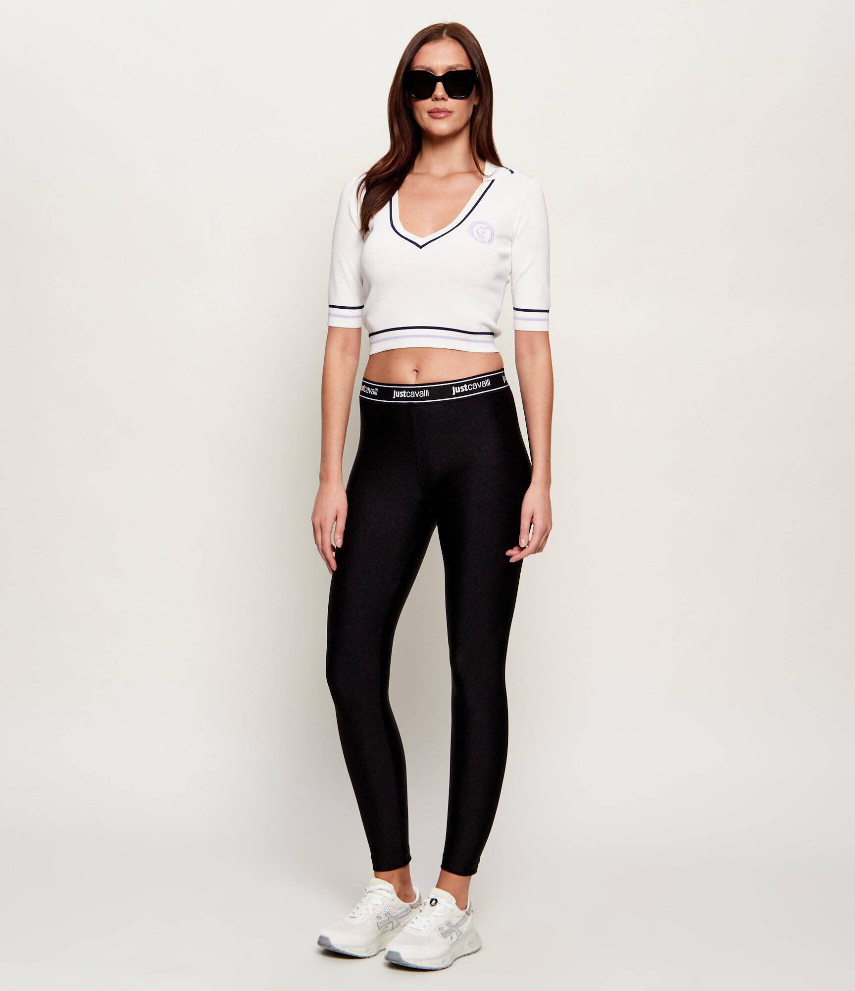 Just Cavalli Bluză | Cropped Fit