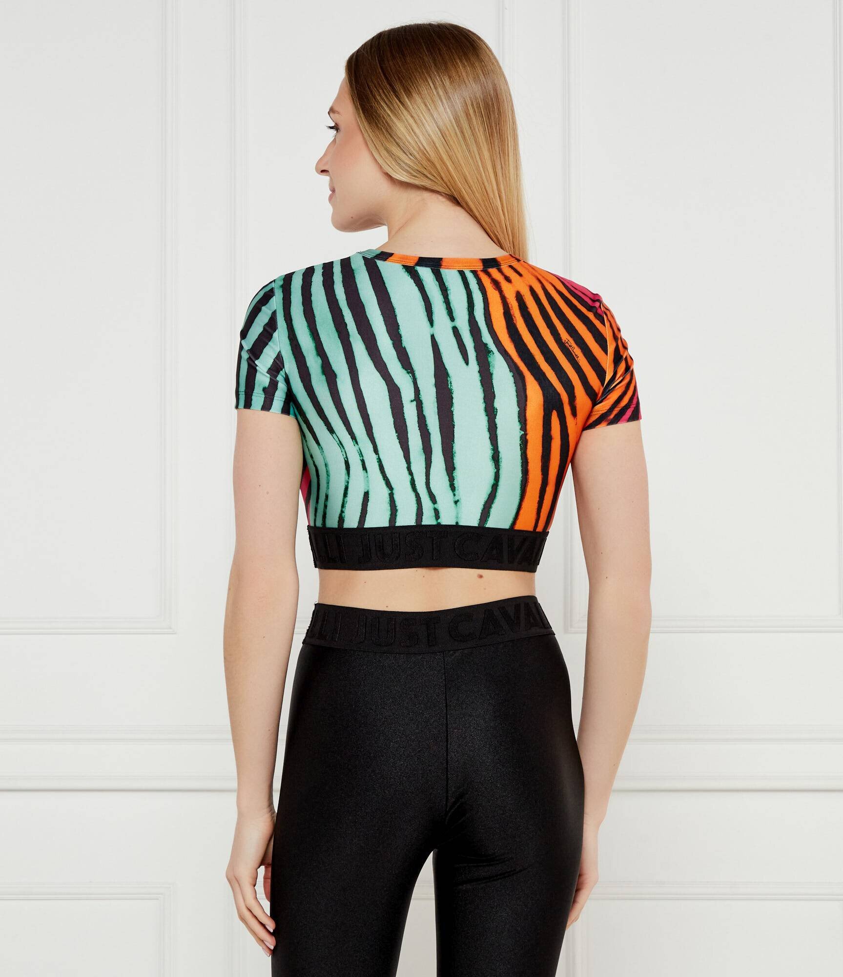 Just Cavalli Bluză | Cropped Fit