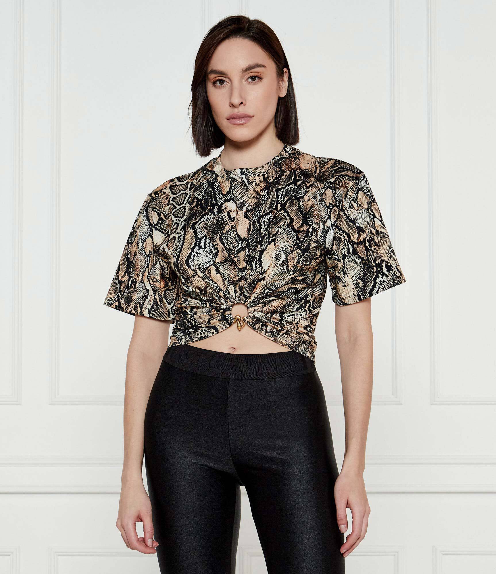 Just Cavalli Bluză | Cropped Fit