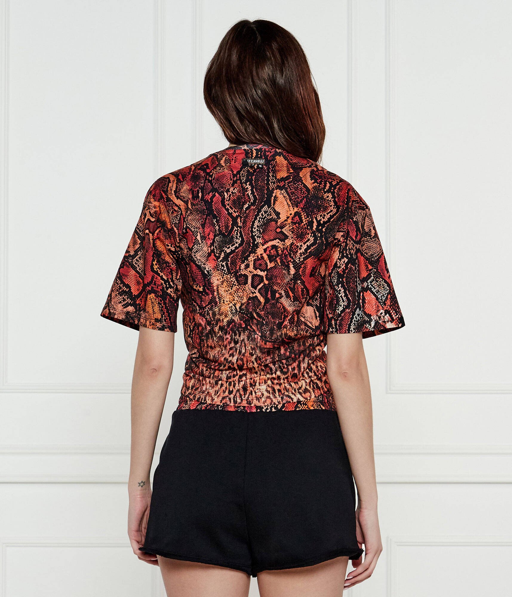 Just Cavalli Bluză | Cropped Fit
