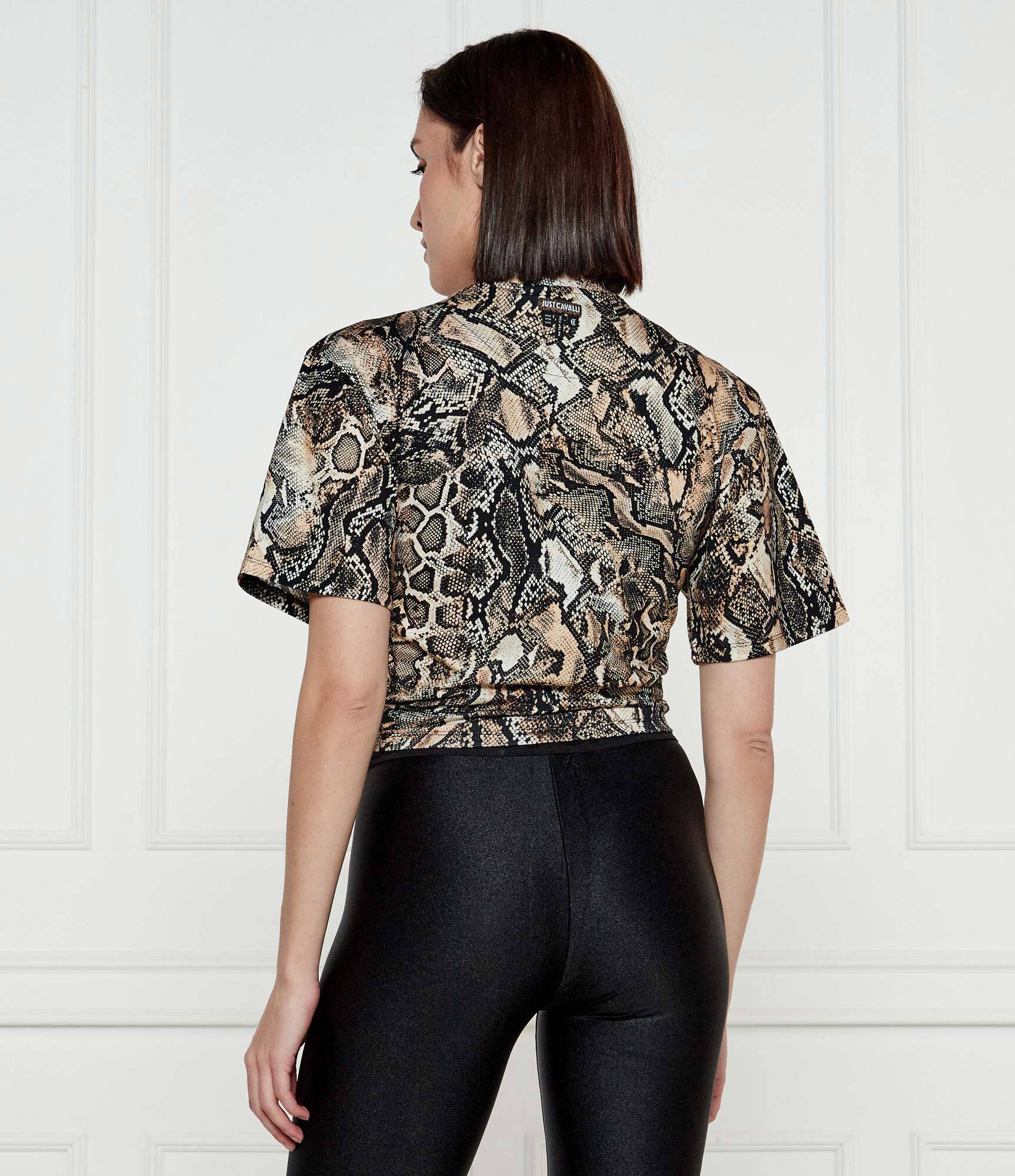 Just Cavalli Bluză | Cropped Fit