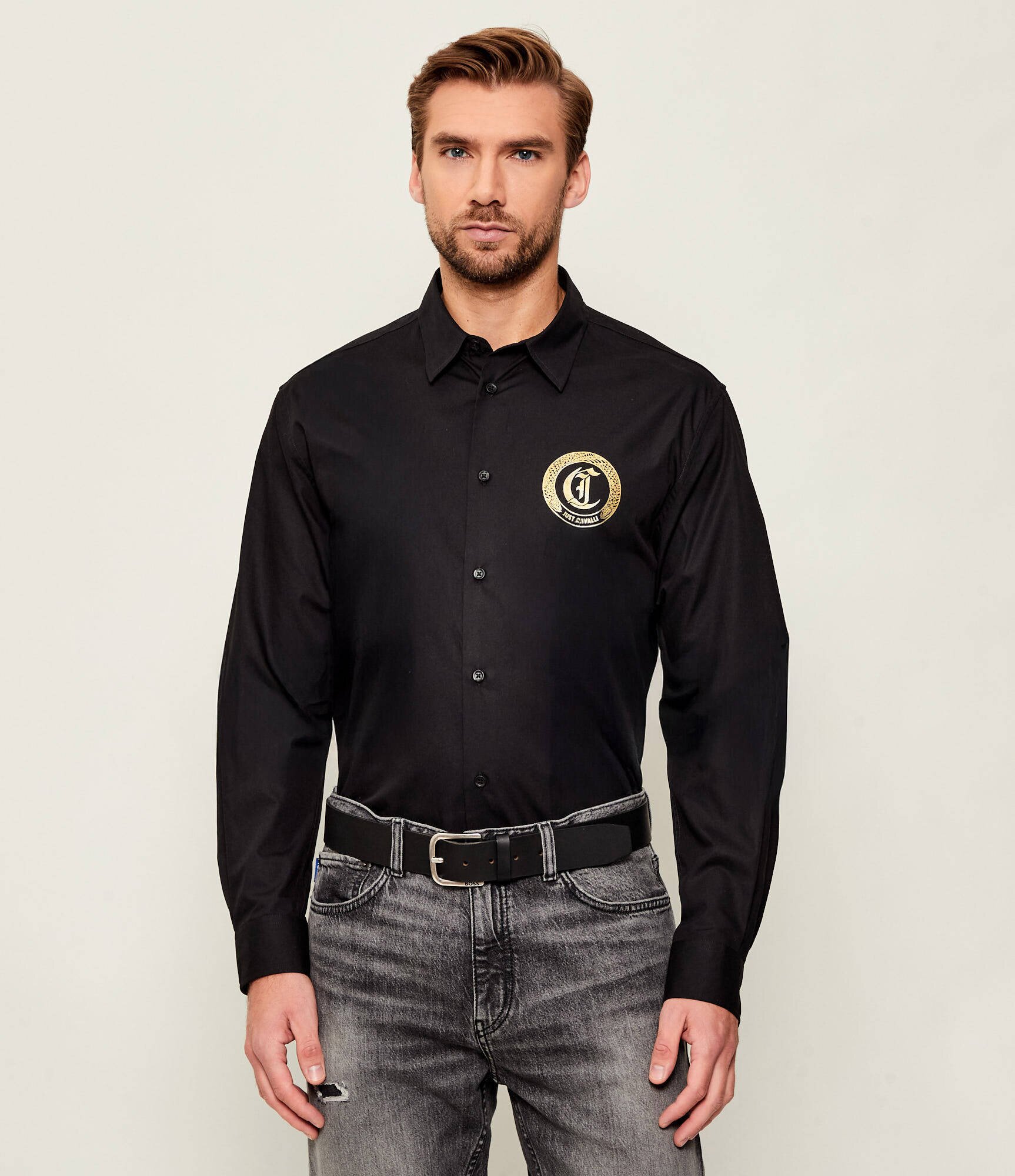 Just Cavalli Cămașă London | Slim Fit