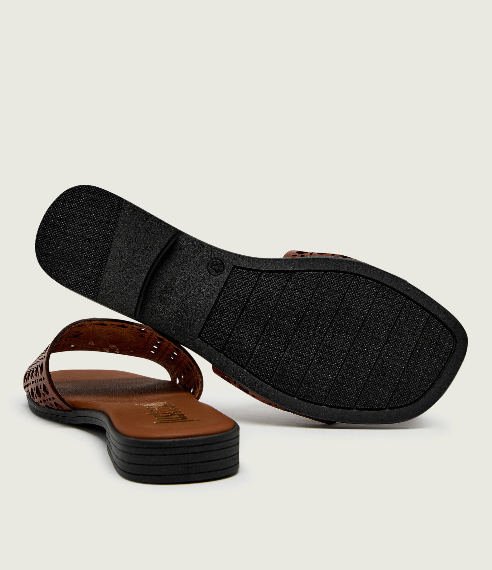 Just Cavalli De piele șlapi FONDO ELISIE