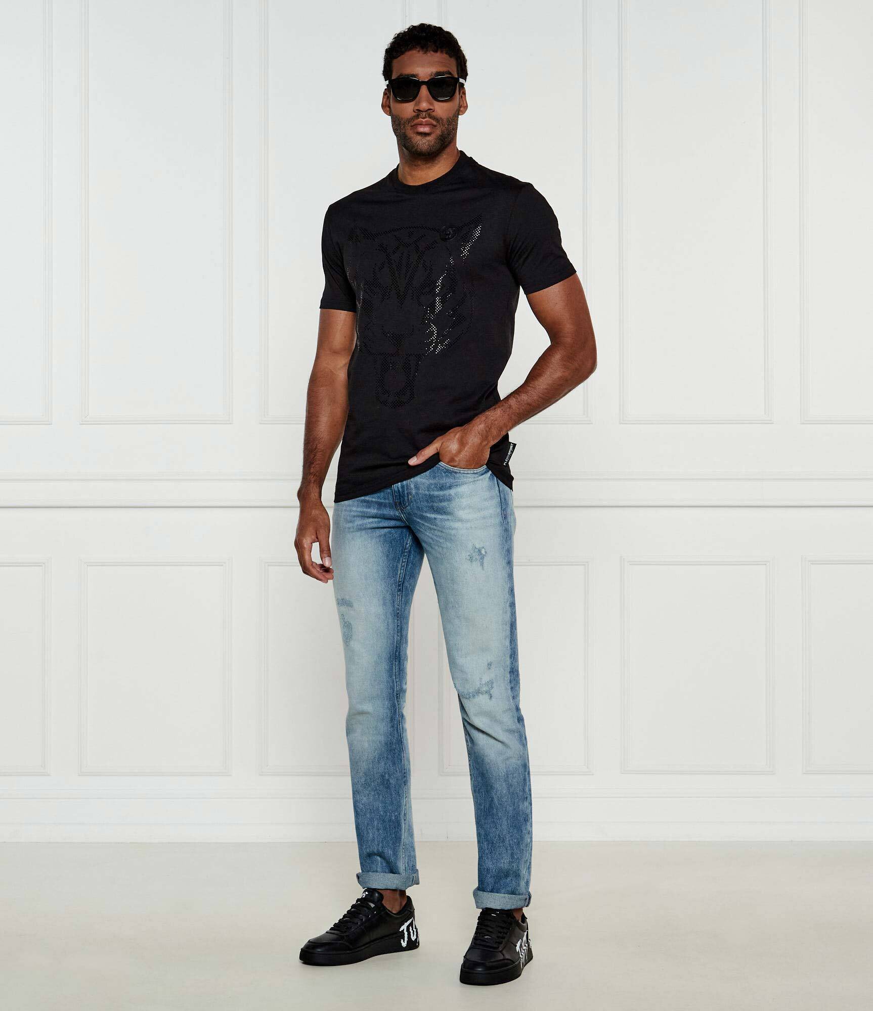 Just Cavalli De piele sneakers Fondo Azula Dis.5