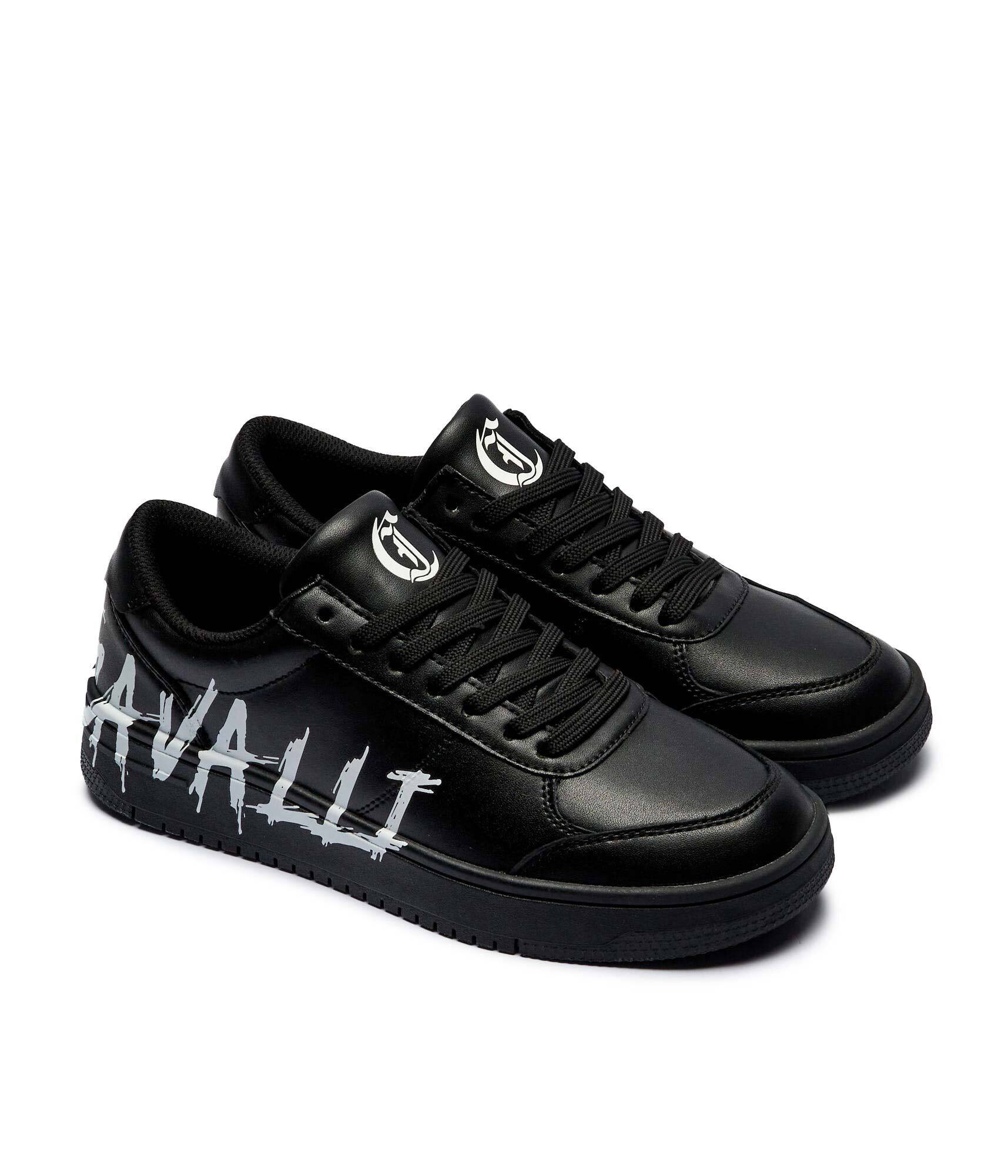 Just Cavalli De piele sneakers Fondo Azula Dis.5