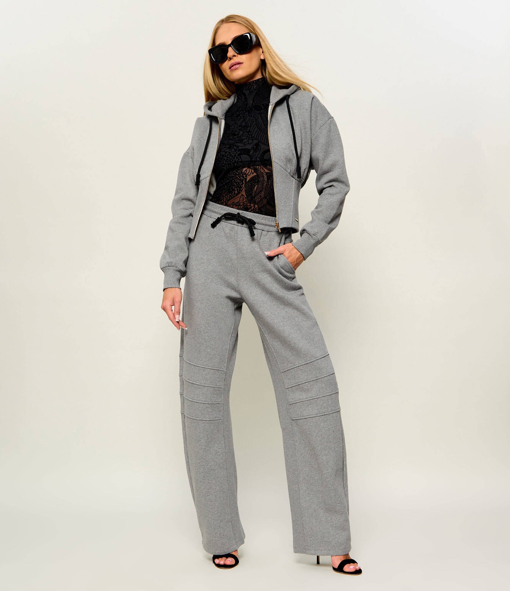 Just Cavalli Guler înalt | Slim Fit