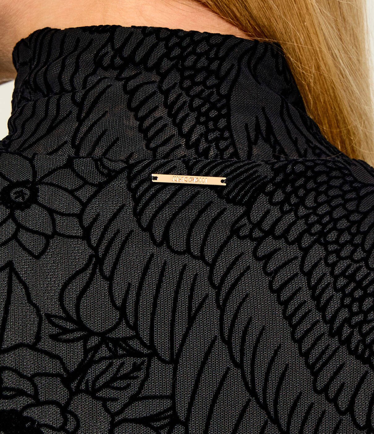 Just Cavalli Guler înalt | Slim Fit