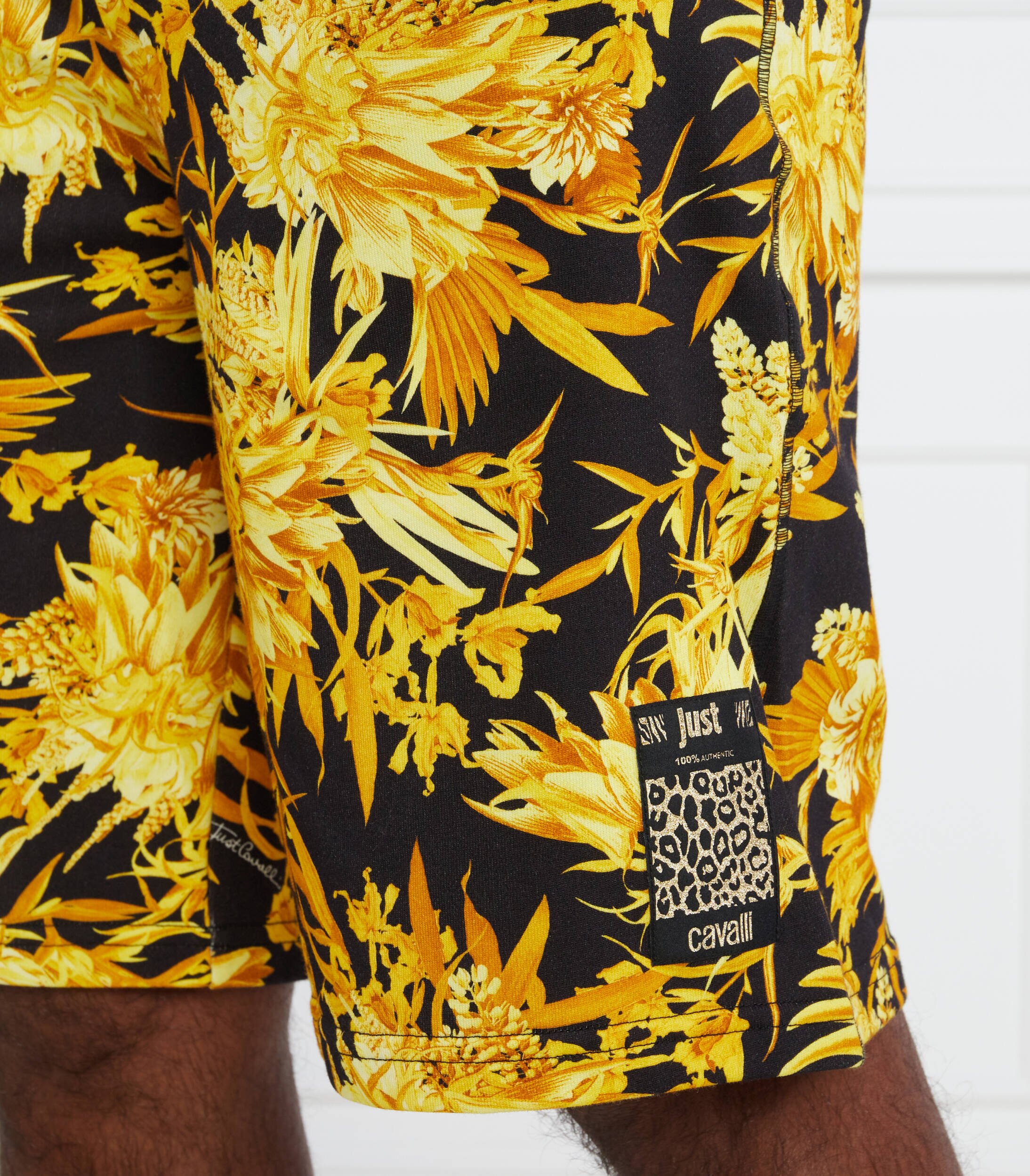 Just Cavalli Pantaloni scurți BIS FLOWER | Regular Fit