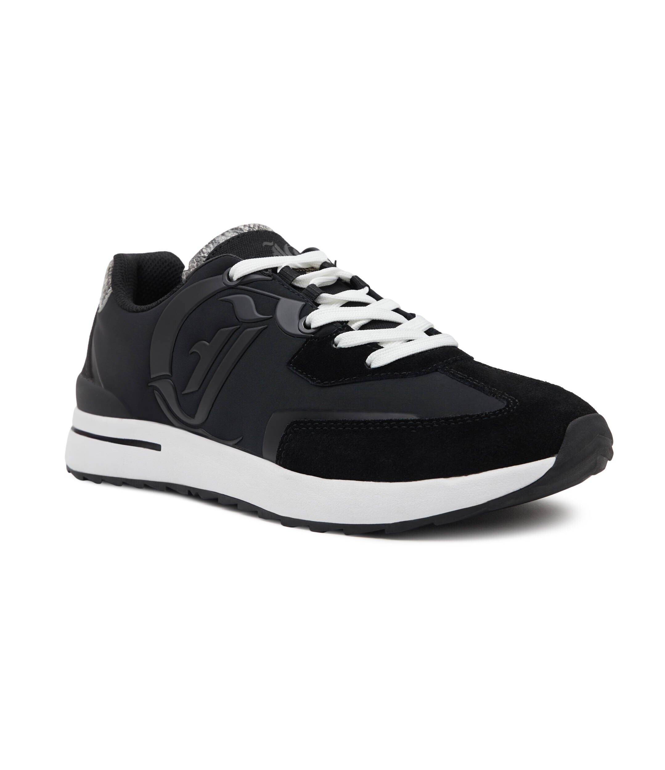 Just Cavalli Sneakers cu adaos de piele