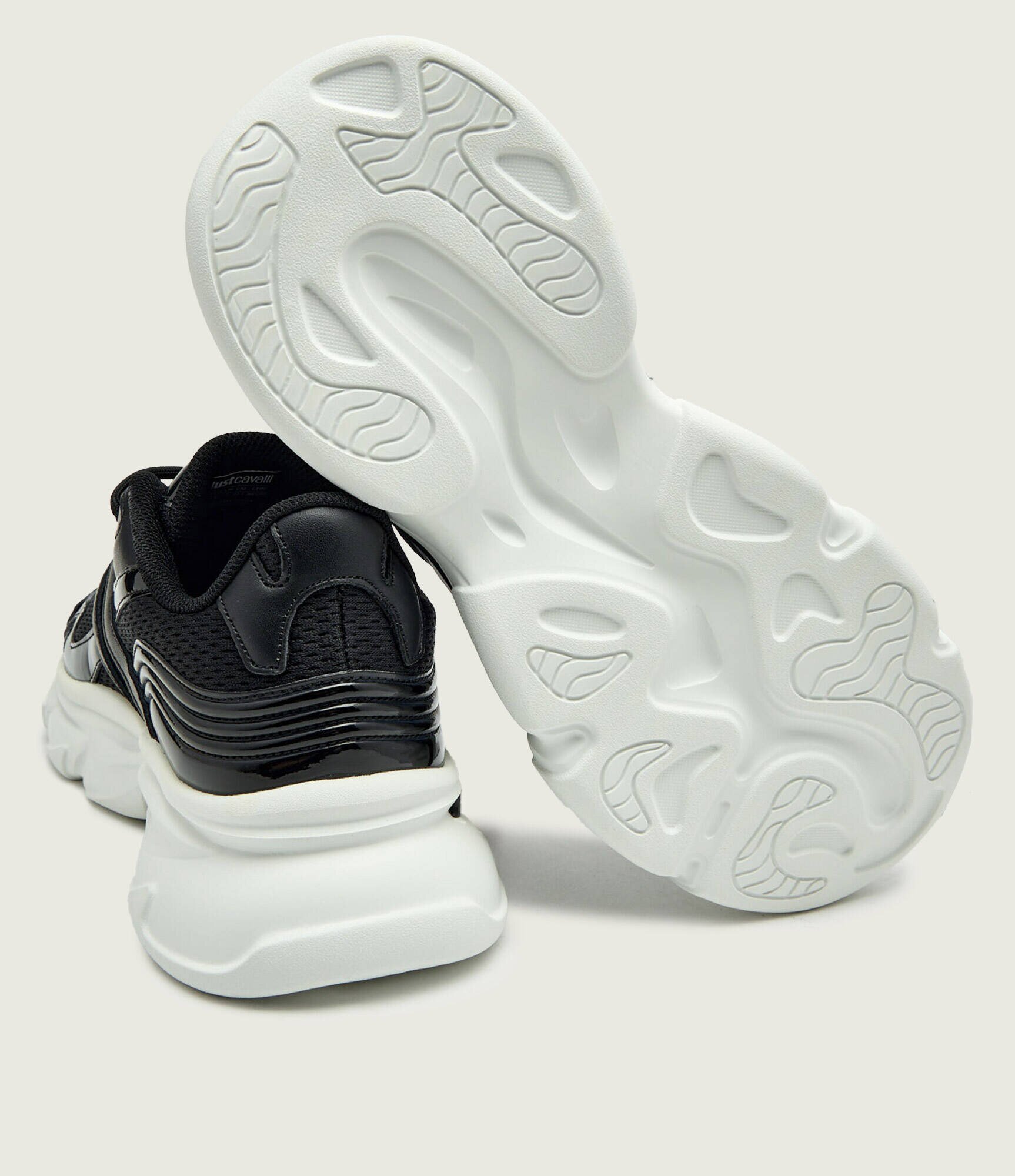 Just Cavalli Sneakers FONDO BILLOW DIS. 26 cu adaos de piele