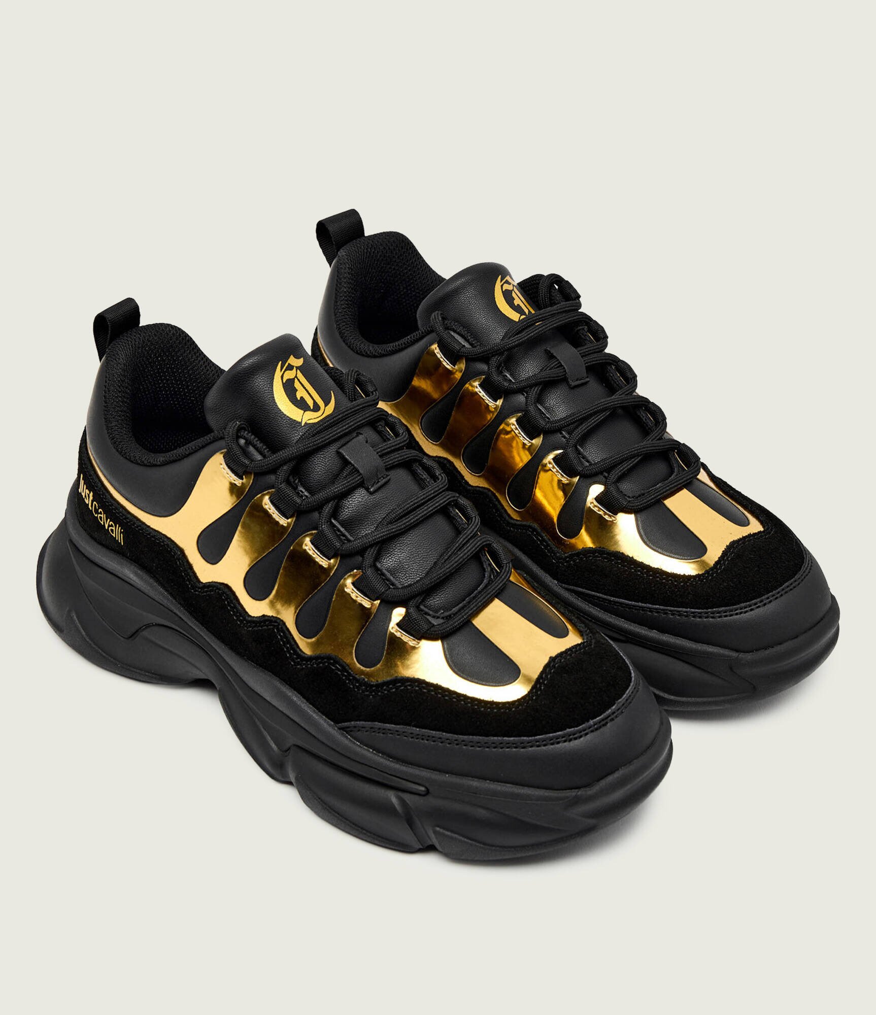 Just Cavalli Sneakers FONDO BILLOW DIS 27 | piele întoarsă