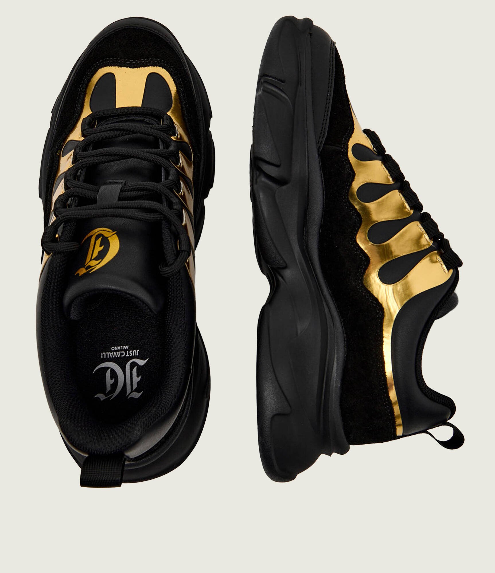 Just Cavalli Sneakers FONDO BILLOW DIS 27 | piele întoarsă