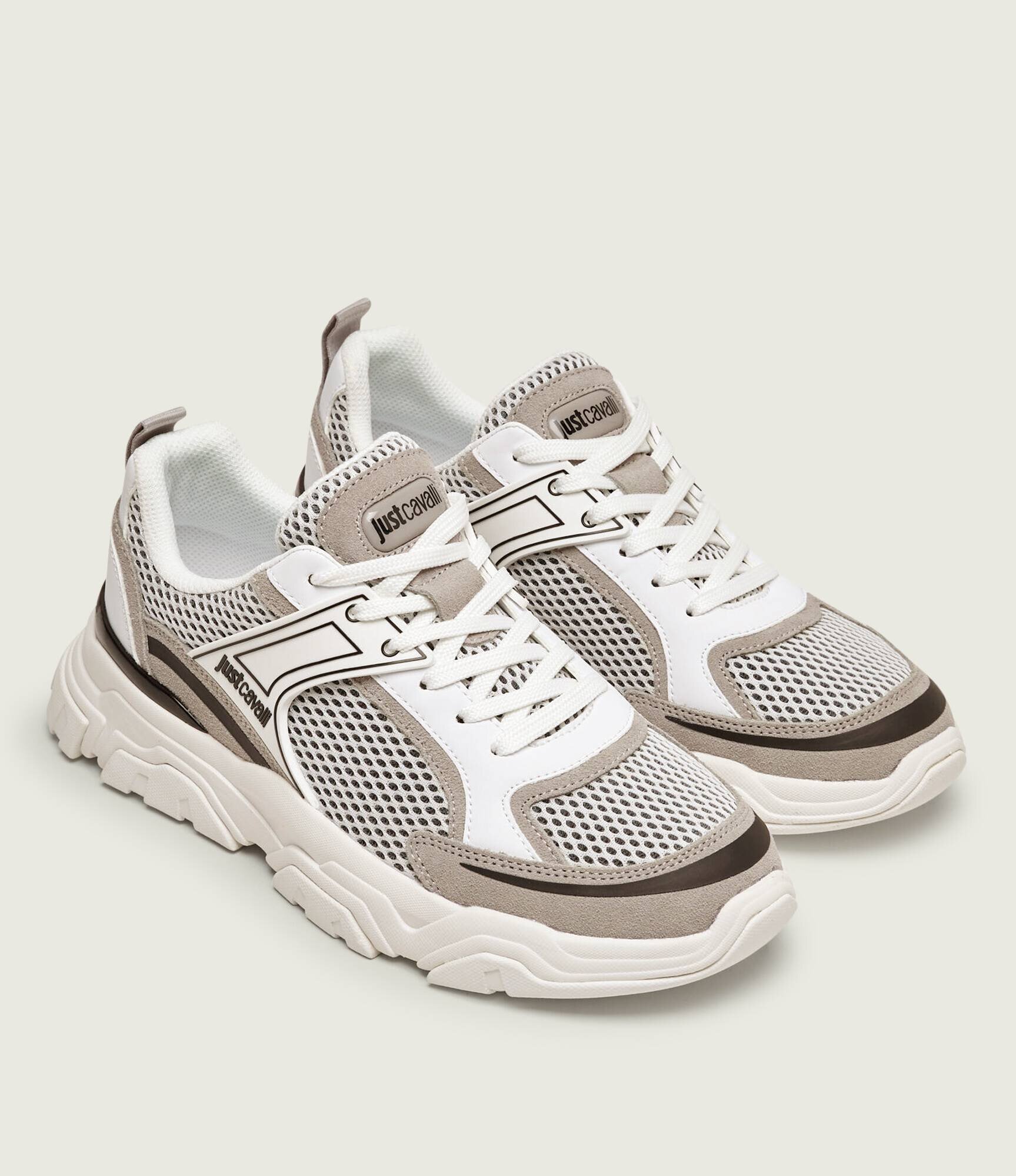 Just Cavalli Sneakers FONDO LIUK DIS. C02 | piele întoarsă