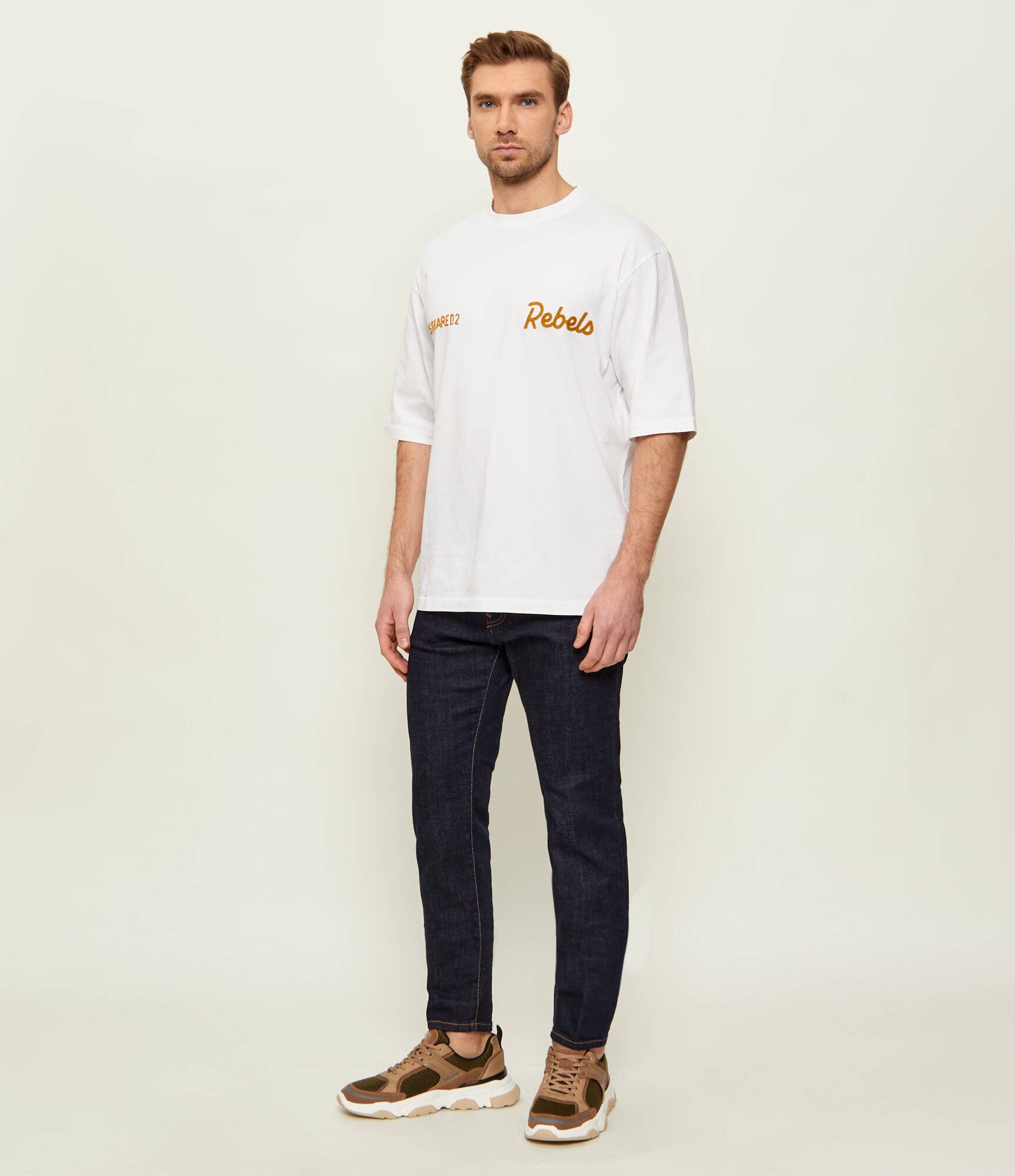 Just Cavalli Sneakers FONDO LIUK DIS. C02 | piele întoarsă