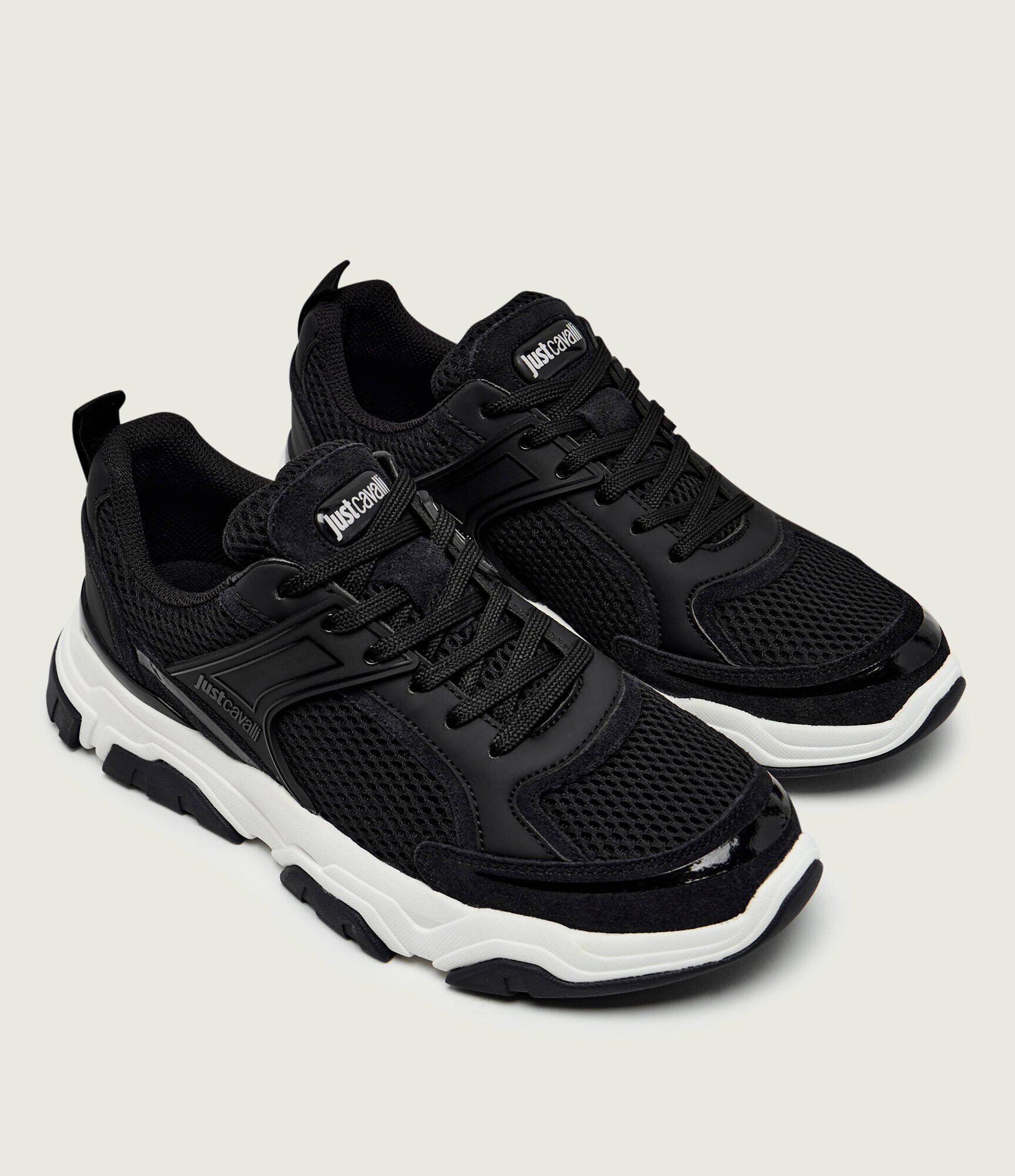 Just Cavalli Sneakers Fondo Liuk Dis. C02 | piele întoarsă