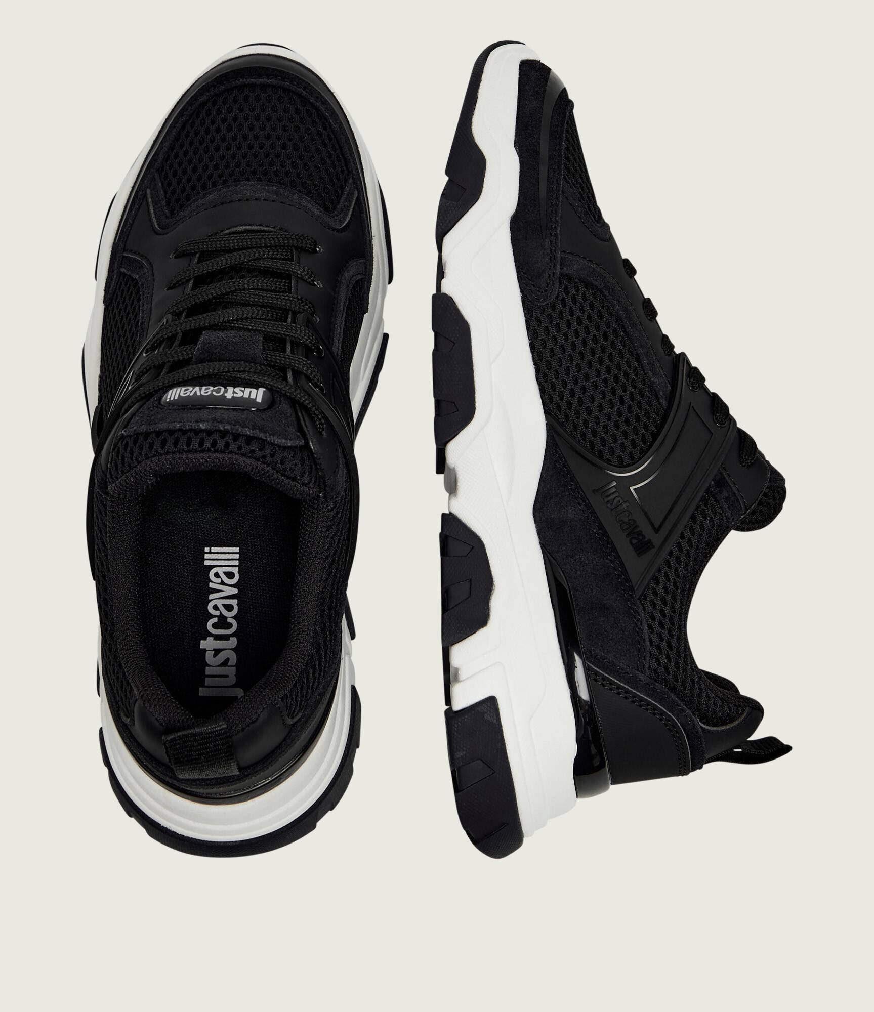 Just Cavalli Sneakers Fondo Liuk Dis. C02 | piele întoarsă