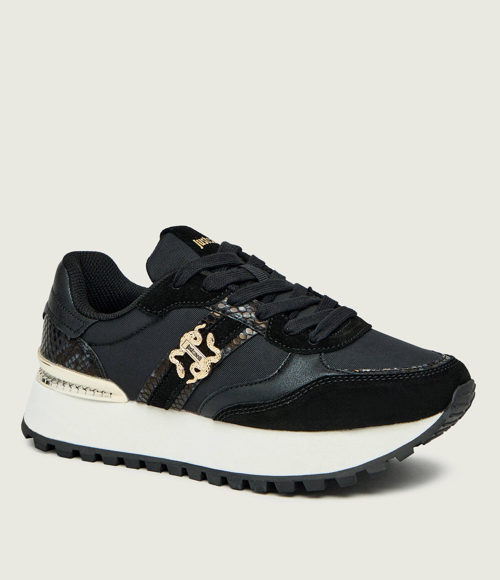 Just Cavalli Sneakers | piele întoarsă
