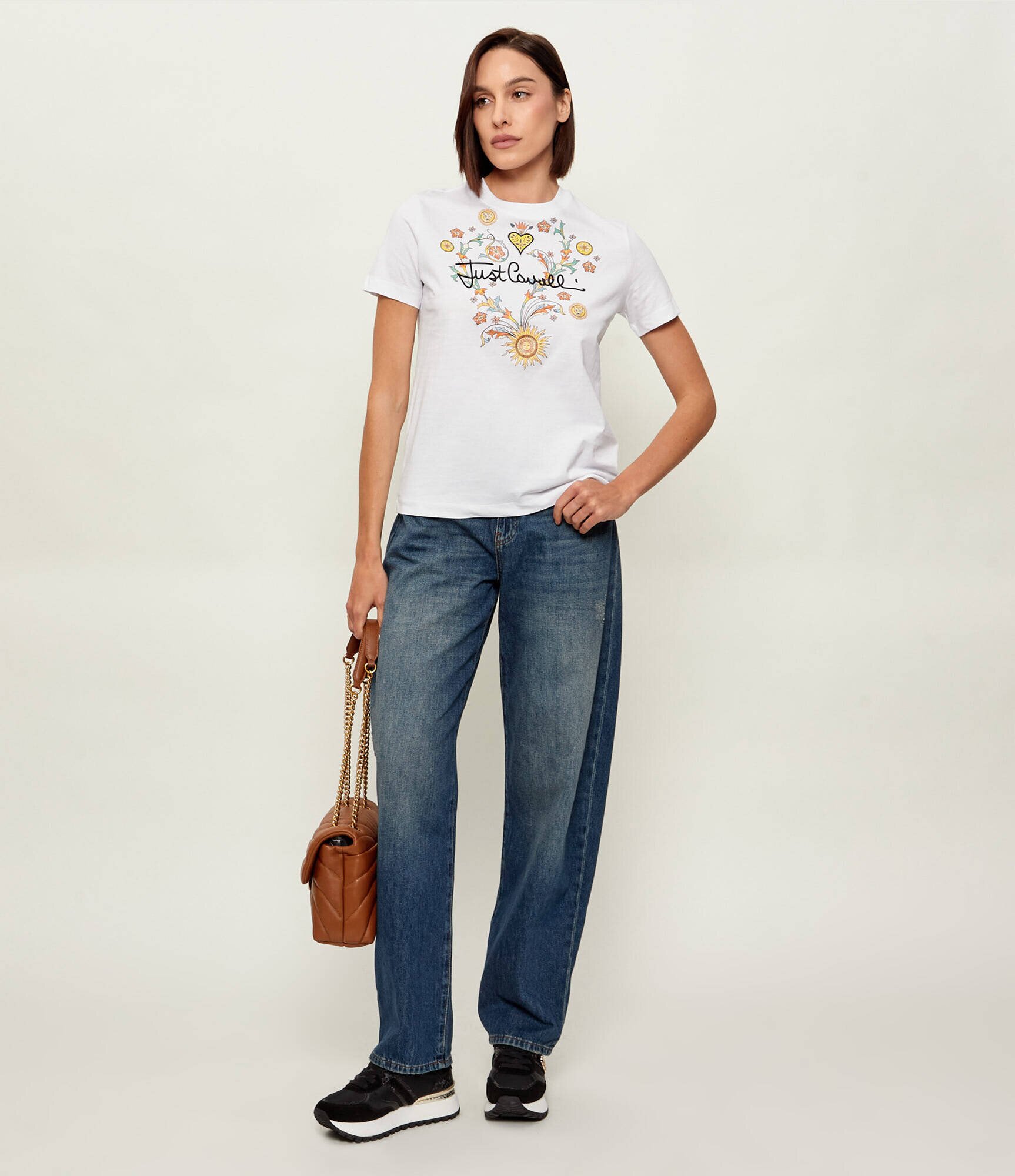 Just Cavalli Sneakers | piele întoarsă