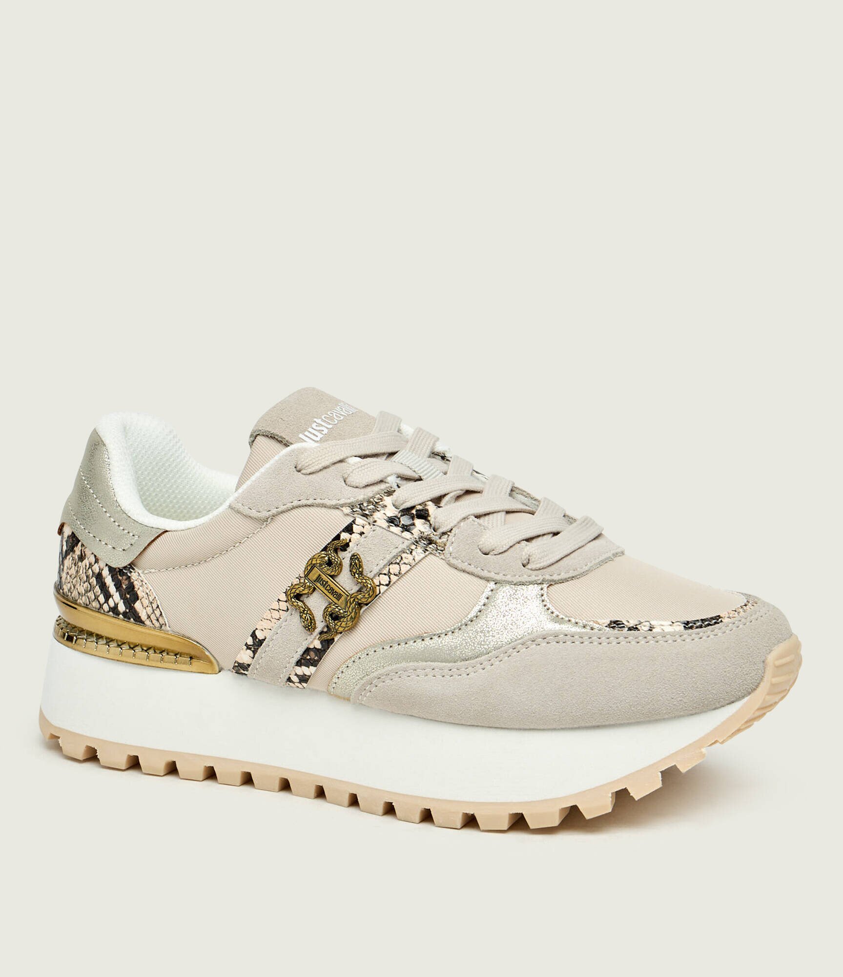 Just Cavalli Sneakers | piele întoarsă